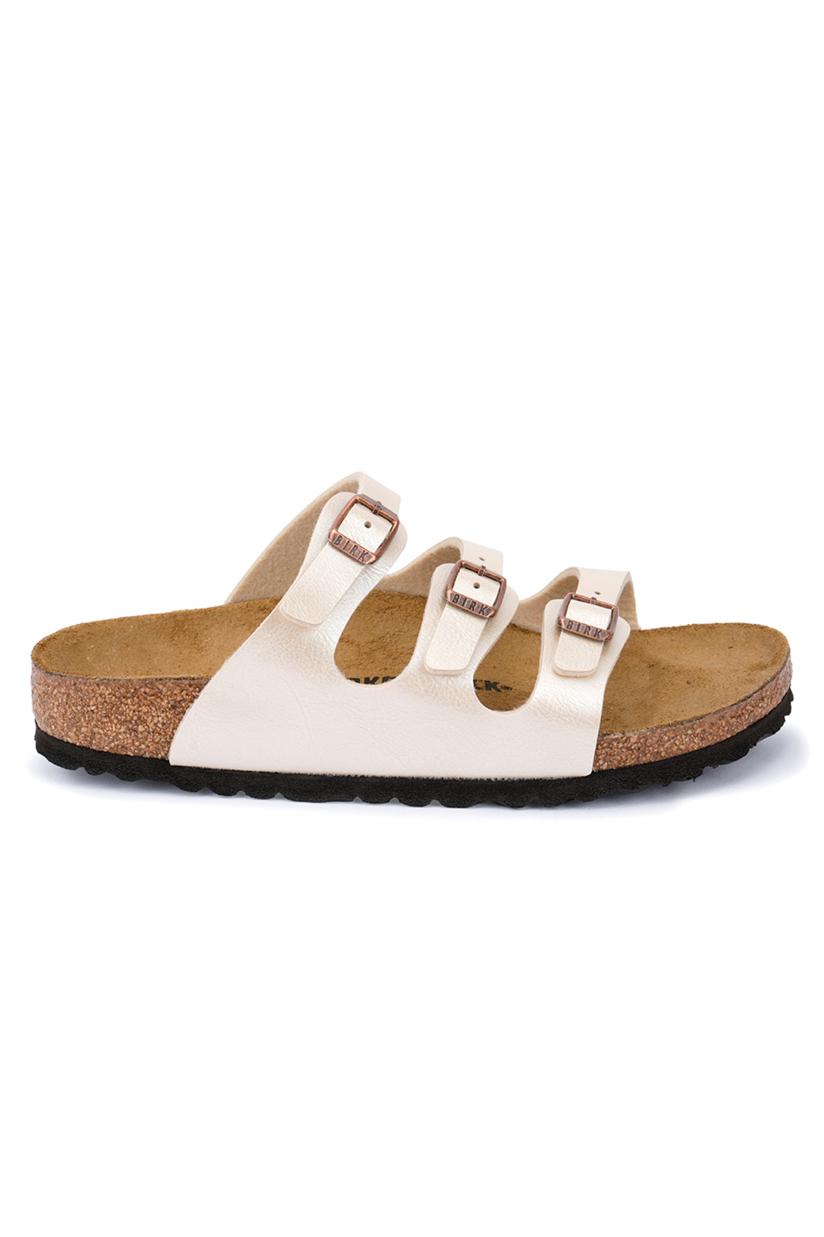 دمپایی زنانه سفید فلوریدا ۱۰۲۹۸۱۸ بیرکن استاک دمپایی Birkenstock