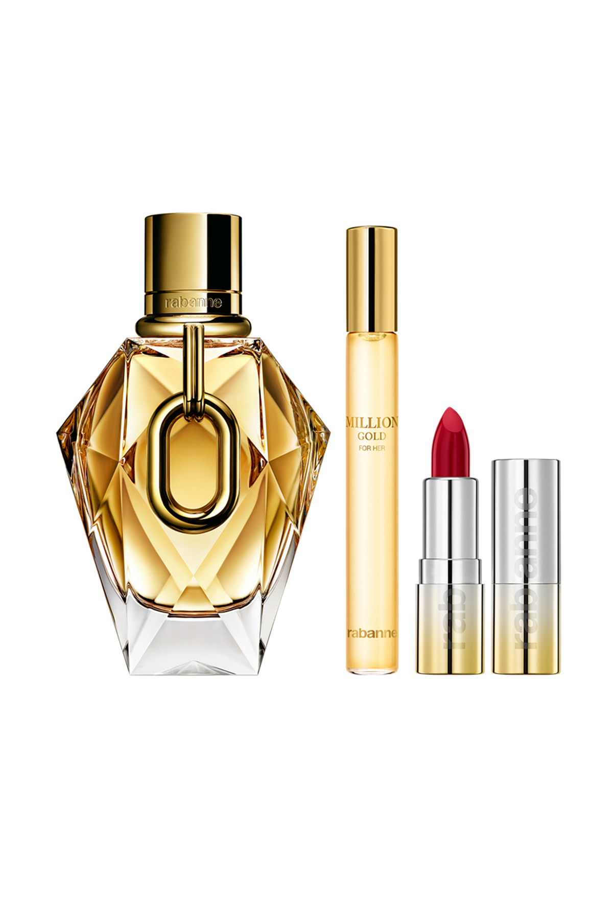 عطر ست میلیون گلد فور هیر ادو پرفیوم ۹۰ میلی‌لیتر + ۱۰ میلی‌لیتر + رژ لب براق درامالیپس — ۵۰۰۳۳۷۱۷۲۰ — تصویر 3 از 3