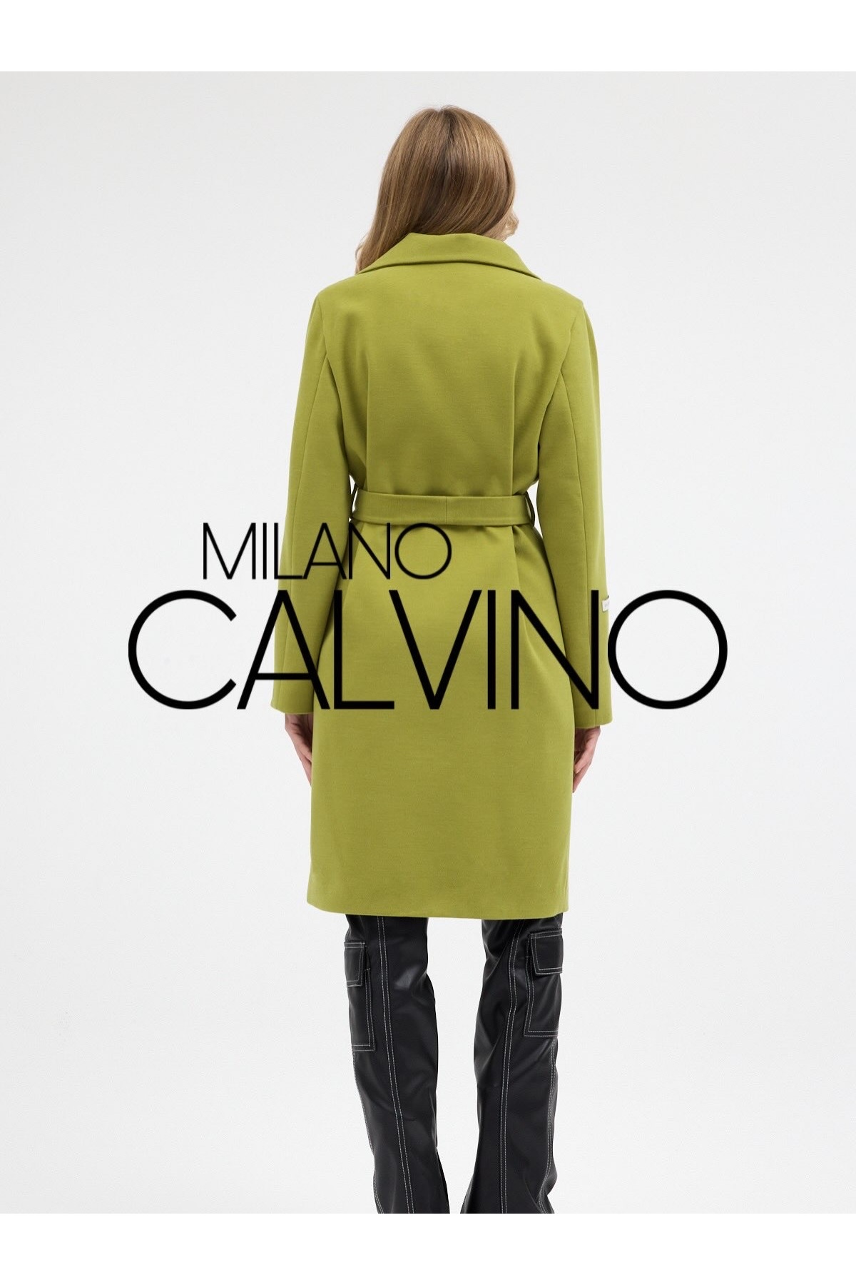 Milano Calvino ESSENTIALS CLASSIC COAT - KAŞMİR DOKULU KLASİK PALTO görsel 3