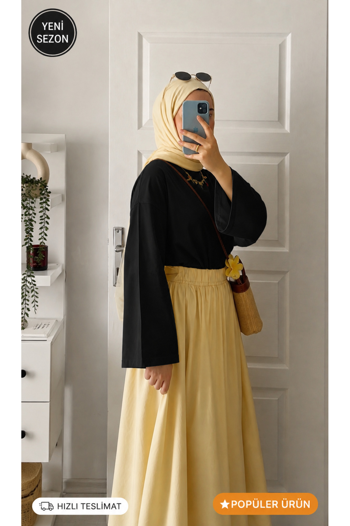 SafaButik Siyah Bluz görsel 3
