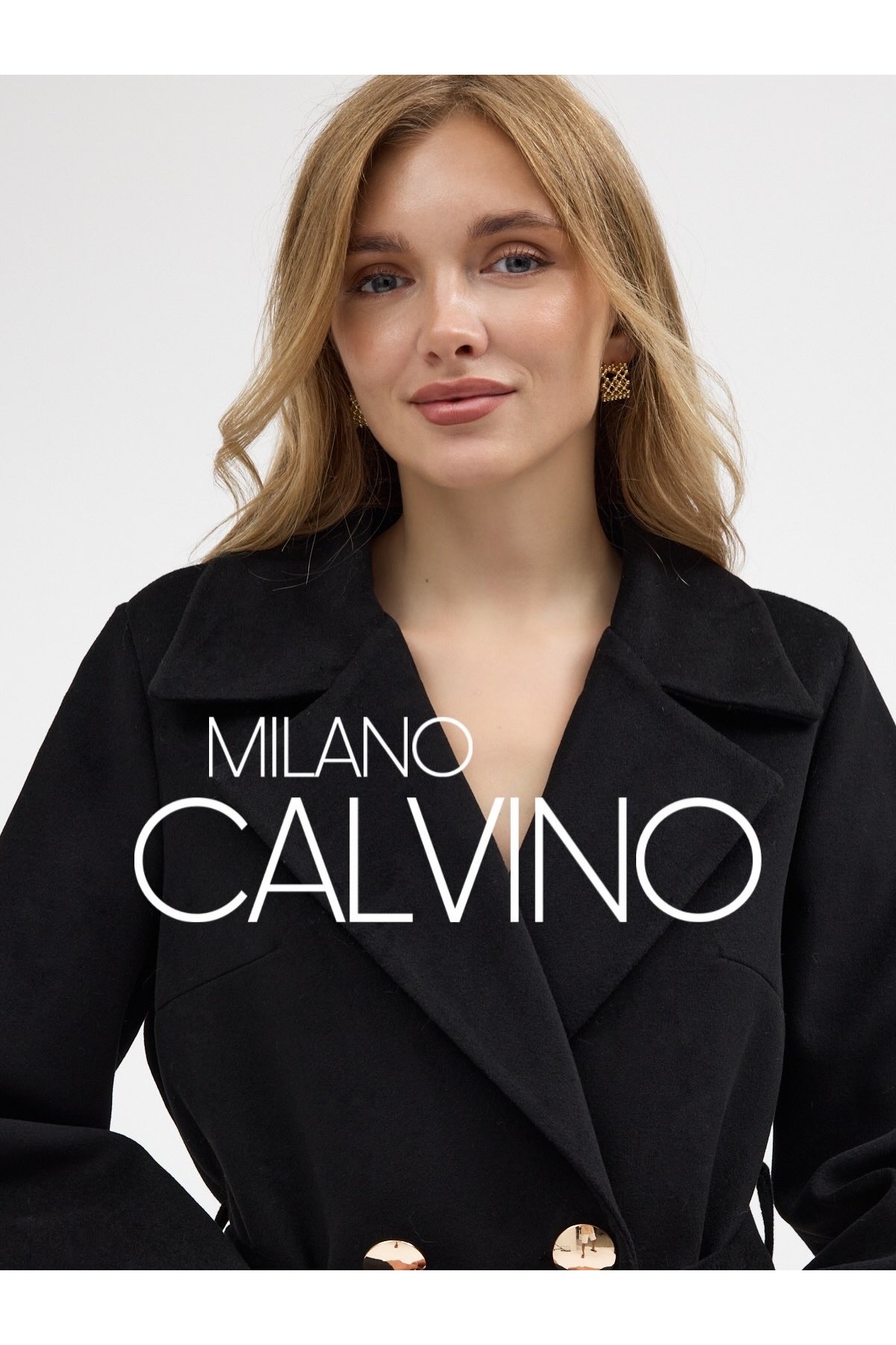 Milano Calvino ESSENTIALS CLASSIC COAT - KAŞMİR DOKULU KLASİK PALTO görsel 4