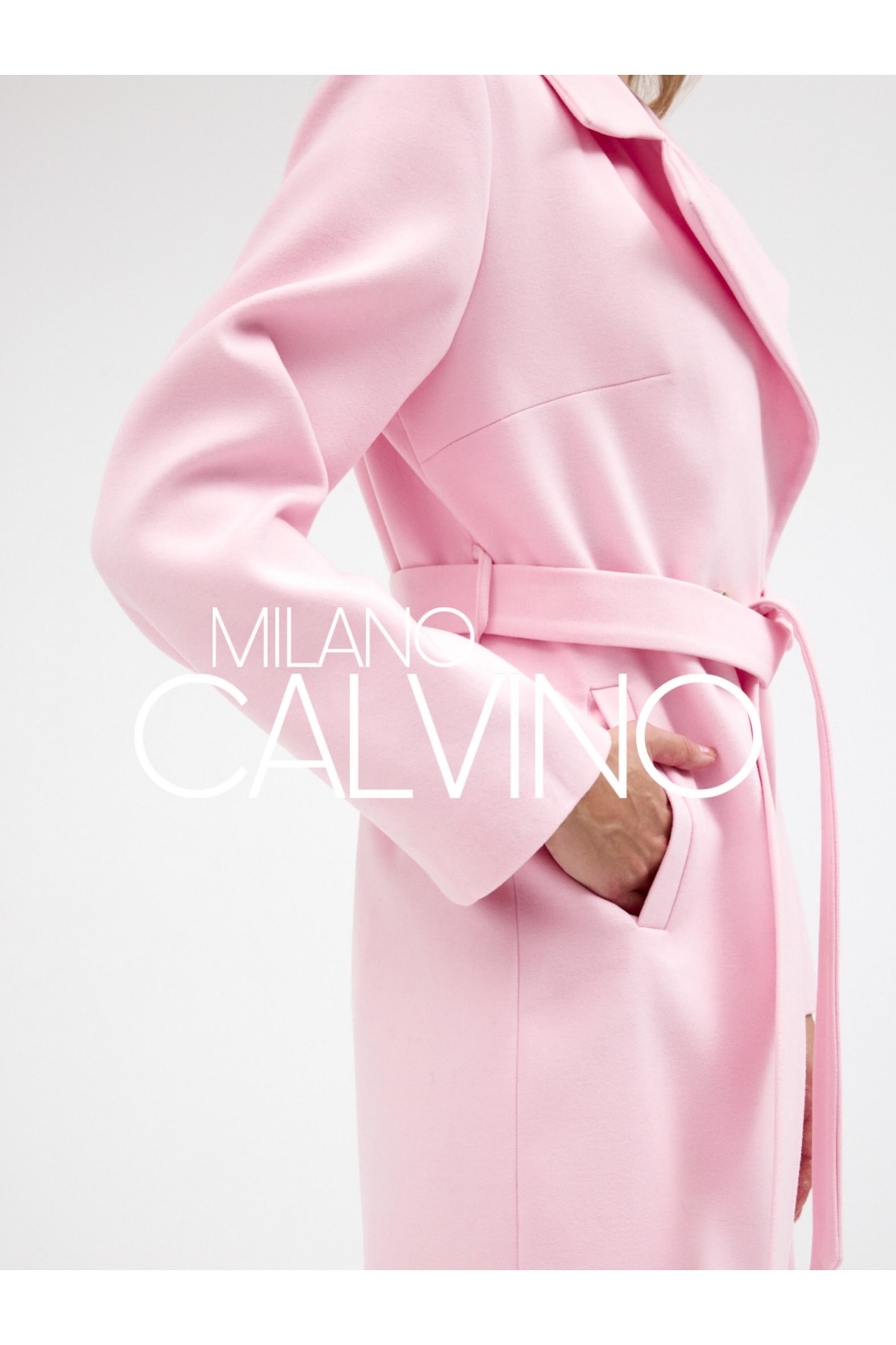 Milano Calvino ESSENTIALS CLASSIC COAT - KAŞMİR DOKULU KLASİK PALTO görsel 4