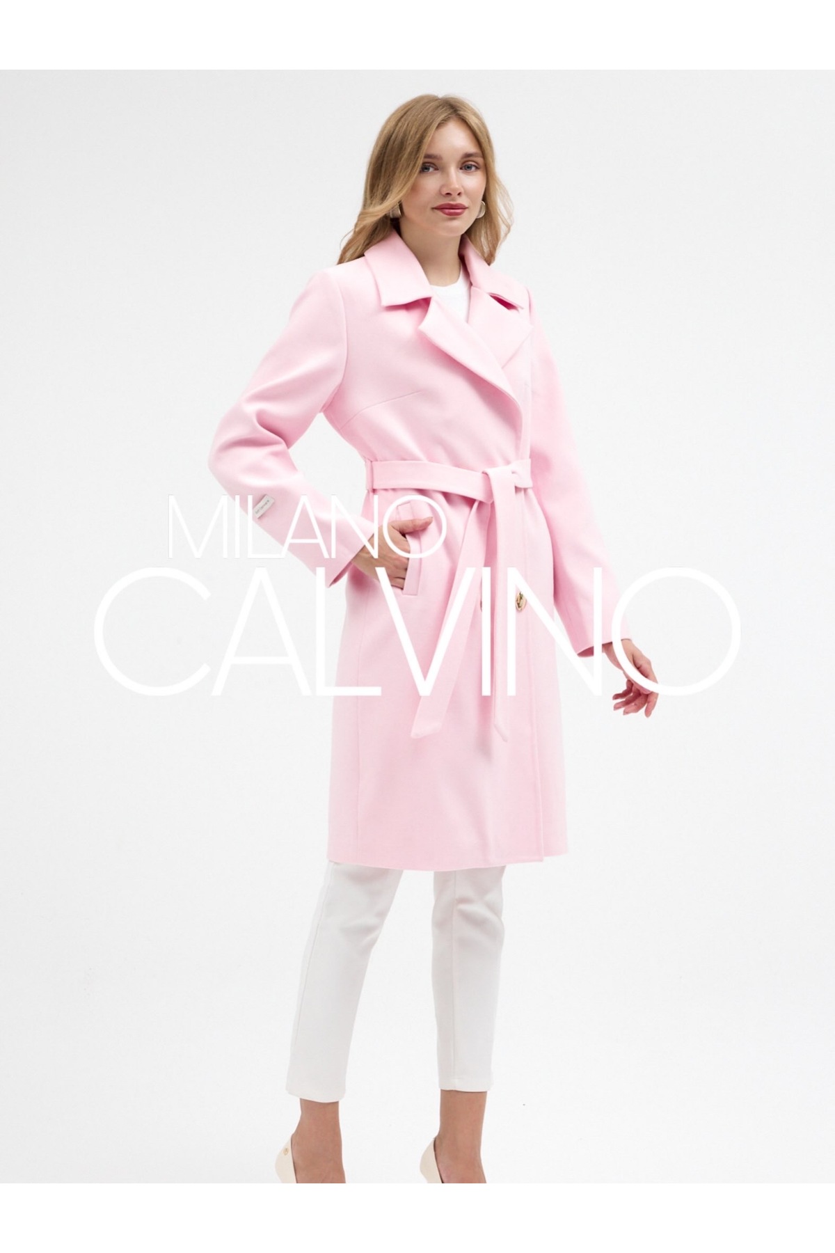 Milano Calvino ESSENTIALS CLASSIC COAT - KAŞMİR DOKULU KLASİK PALTO görsel 7