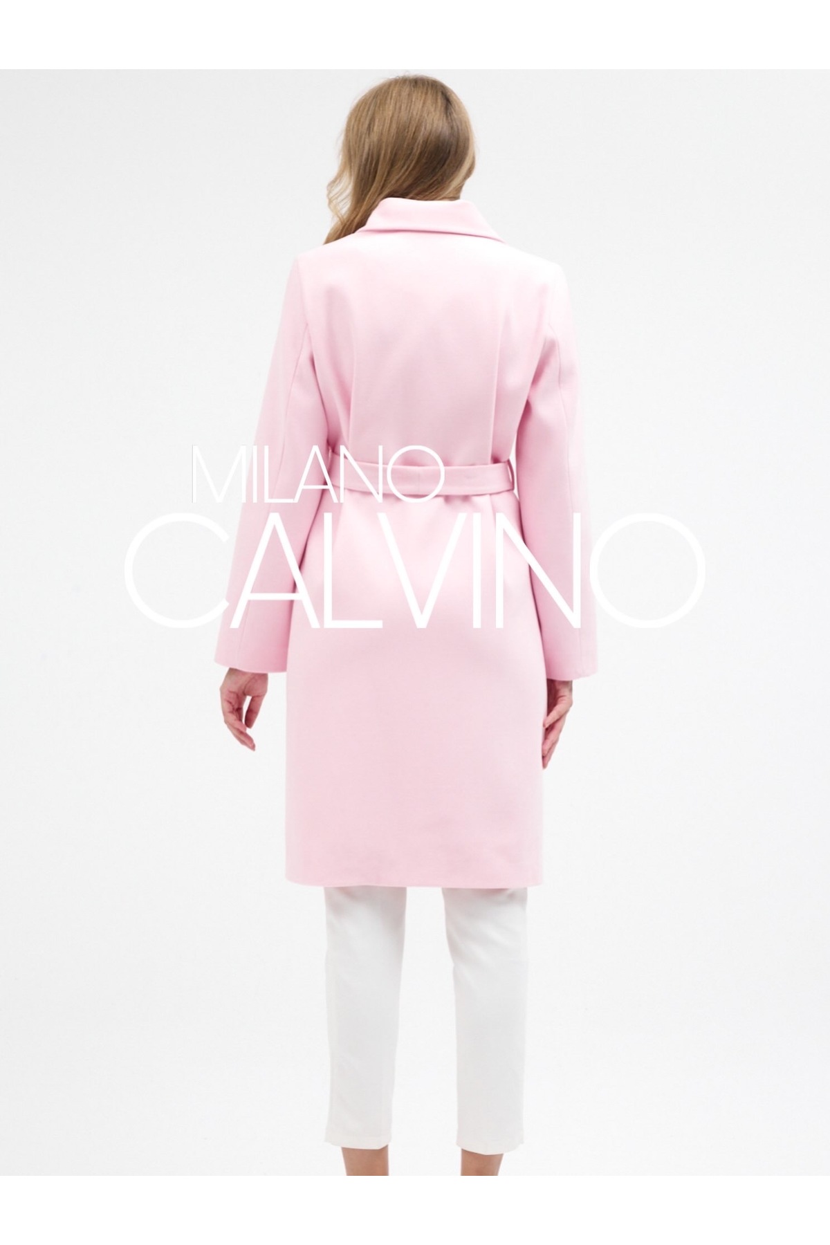 Milano Calvino ESSENTIALS CLASSIC COAT - KAŞMİR DOKULU KLASİK PALTO görsel 2