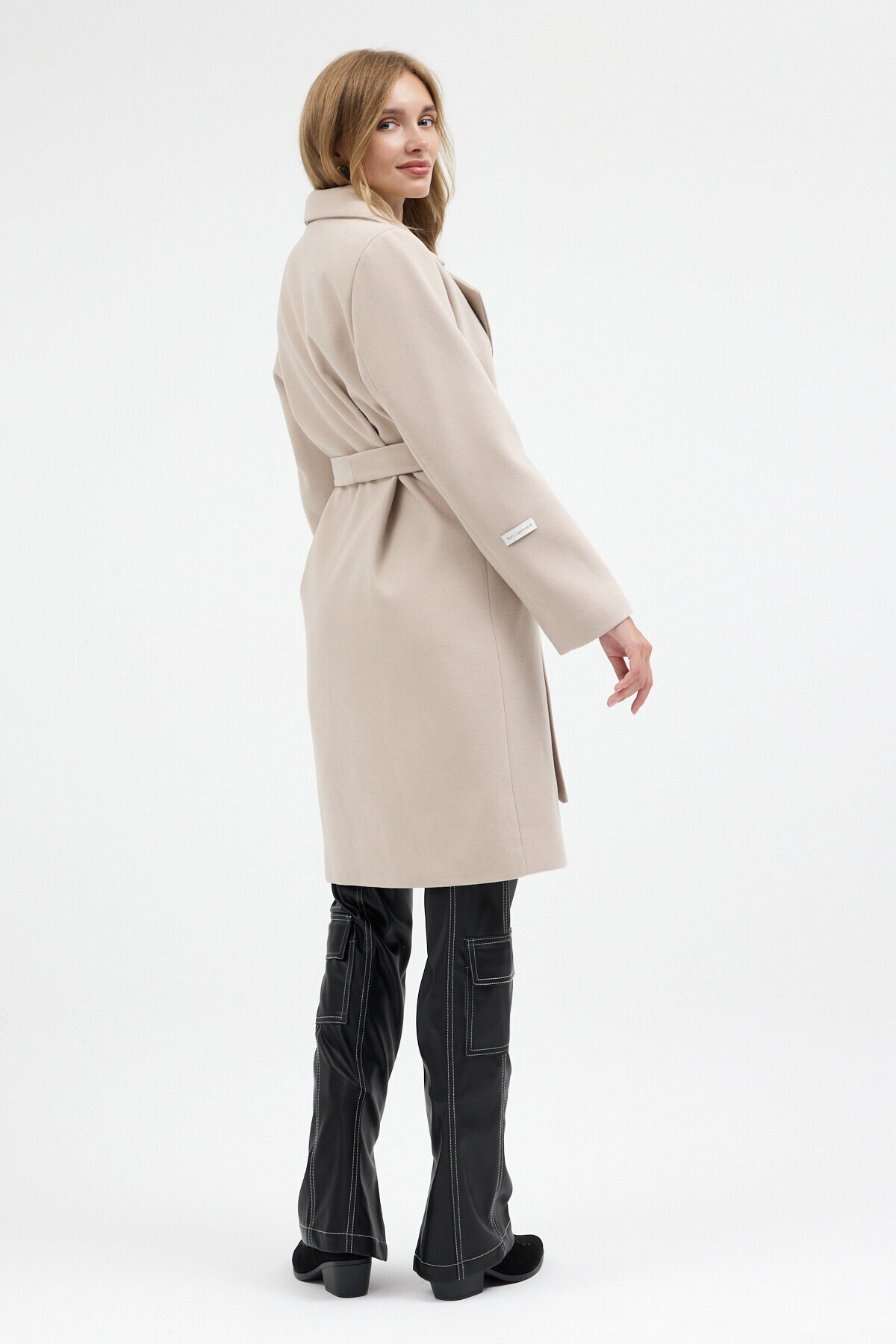 Milano Calvino ESSENTIALS CLASSIC COAT - KAŞMİR DOKULU KLASİK PALTO görsel 5