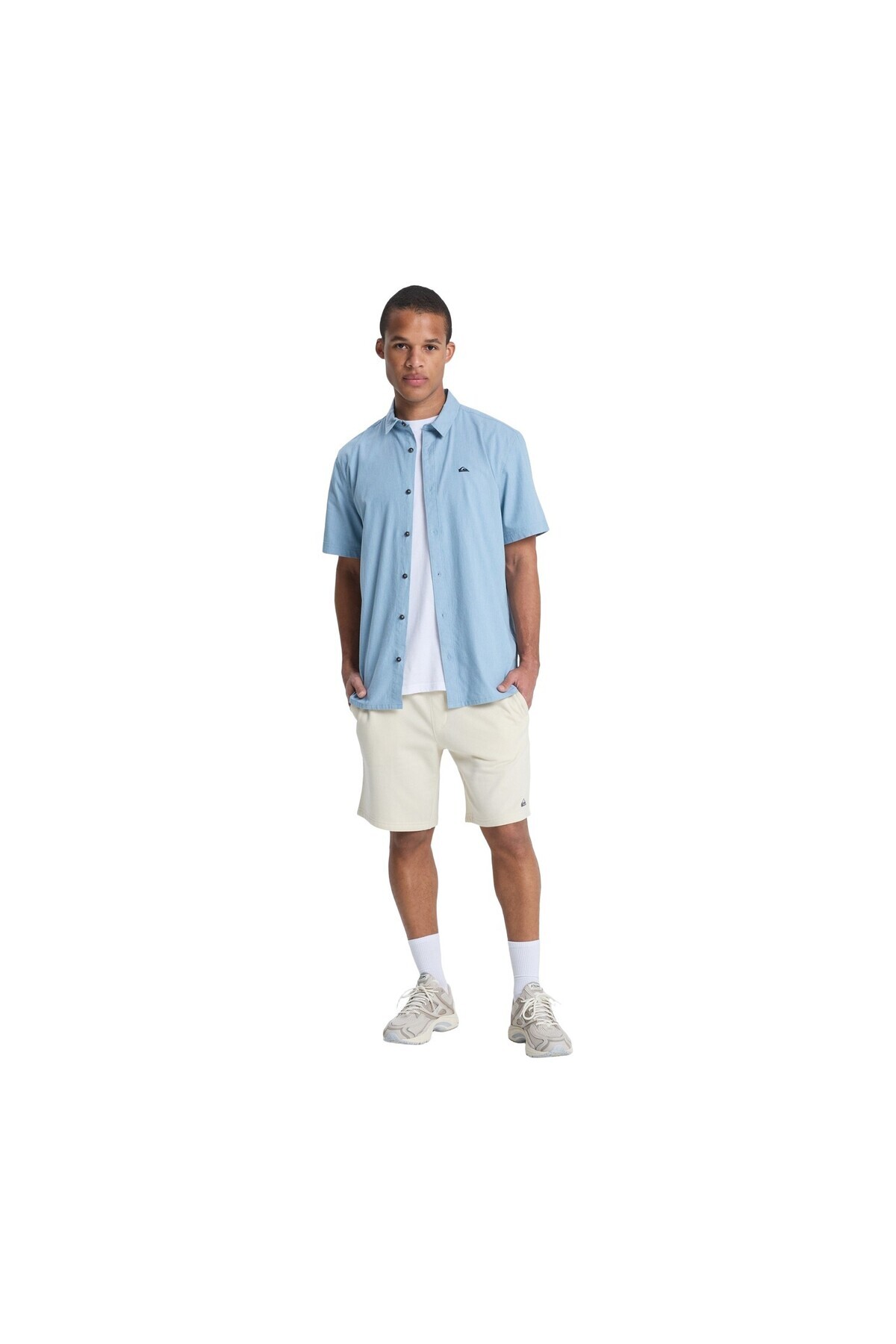 شلوارک مردانه سفید Basicfleshortym، شلوارک مردانه EQYFB03372 کوییک سیلور شورت ورزشی Quiksilver