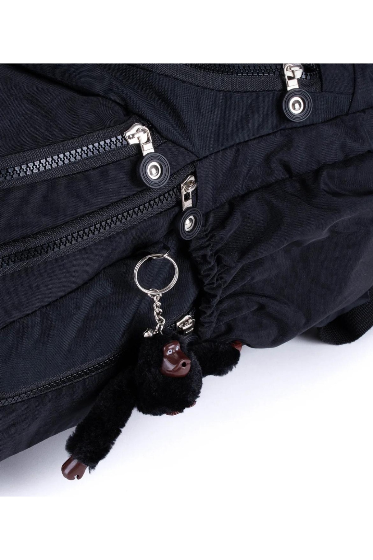 samilon Kırinkıl Su Geçirmez Kumaş Büyük Boy Unisex Okul Sırt Ve Seyahat Çantası görsel 2