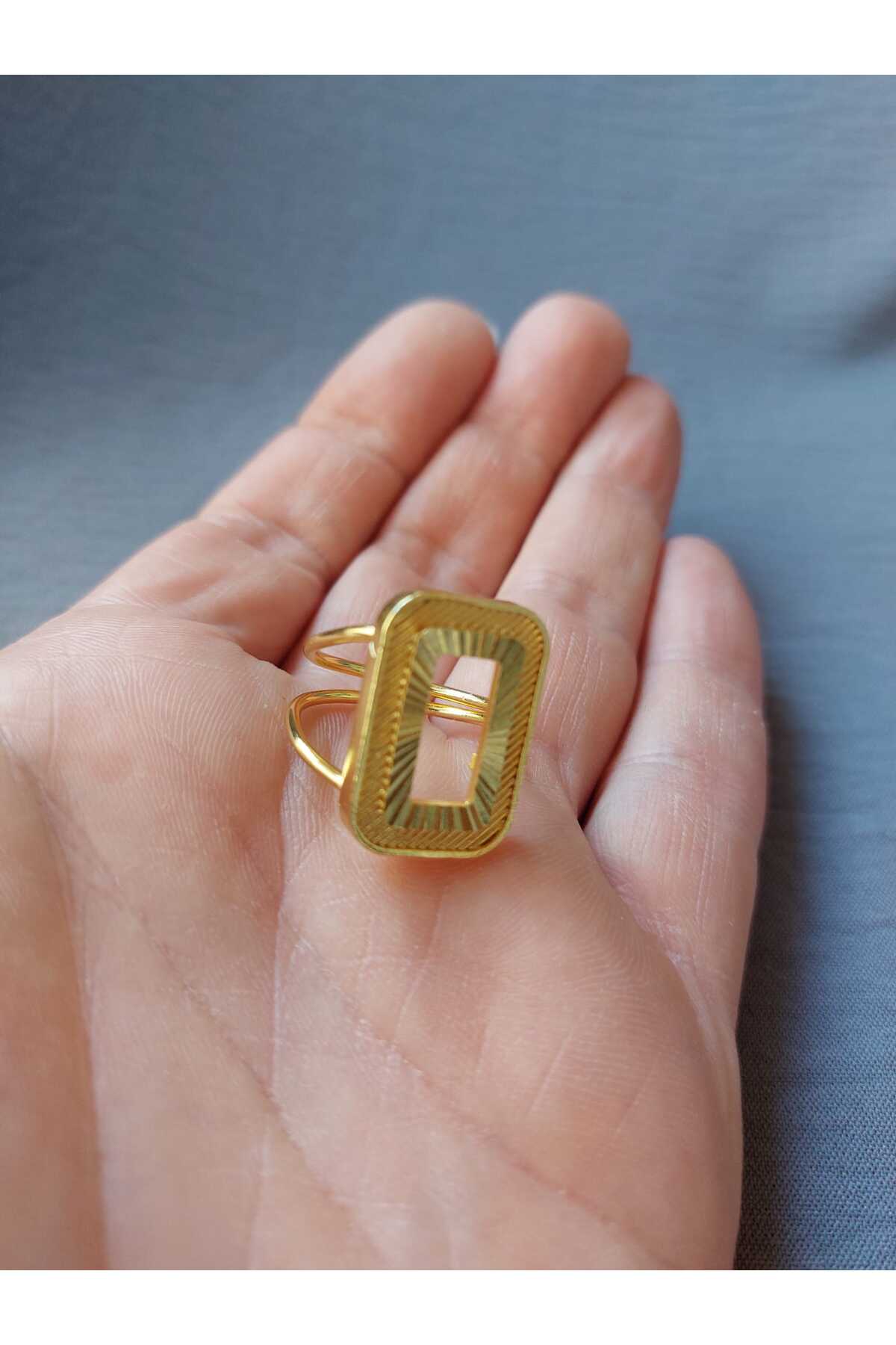 GEZERGOLD TAKI Gram külçe takılan her parmağa uyumlu yüzük kalemli 1adet fiyatıdır görsel 2