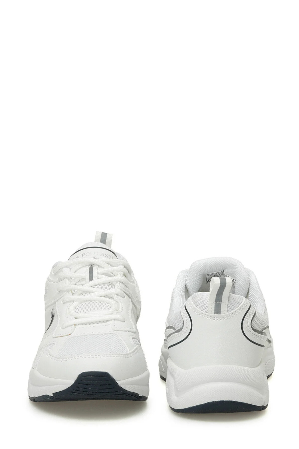U.S. Polo Assn. KZ-3534 Beyaz Kadın Günlük Sneaker Comfort Casual Anatomik Spor Ayakkabı görsel 6