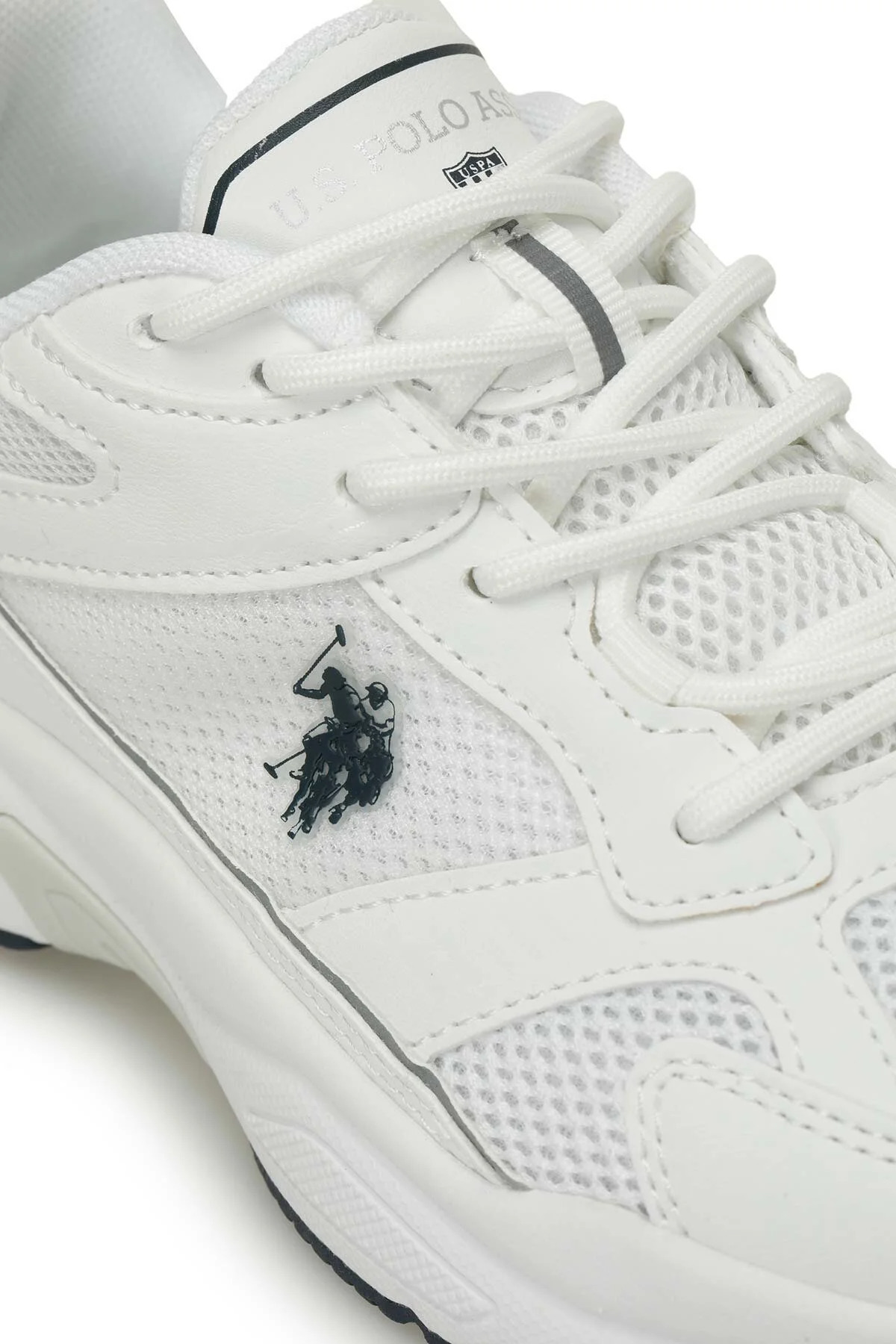 U.S. Polo Assn. KZ-3534 Beyaz Kadın Günlük Sneaker Comfort Casual Anatomik Spor Ayakkabı görsel 7