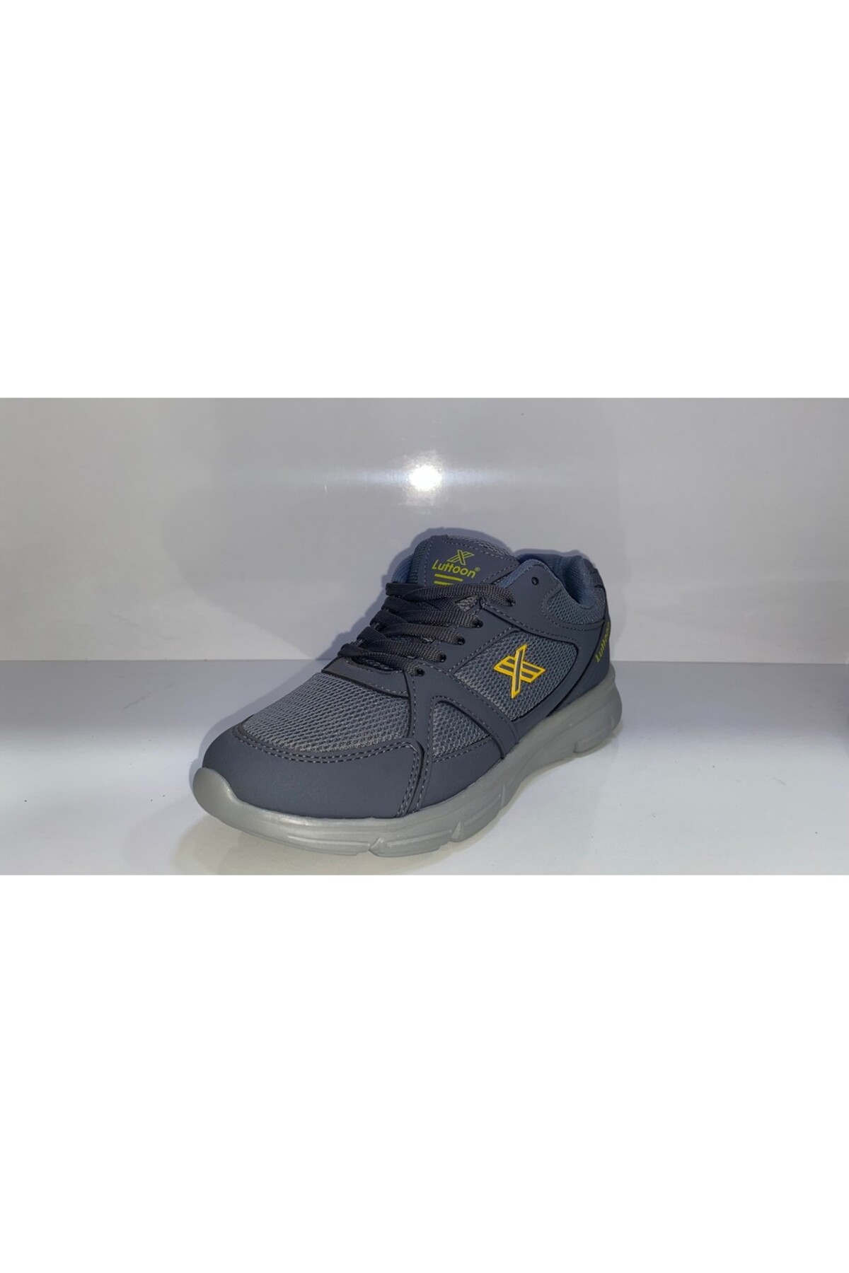 251-G Anatomik Hafıza Taban Kadın Sneaker Günlük Rahat Spor Ayakkabı — خاکستری LUX251G — تصویر 3 از 3
