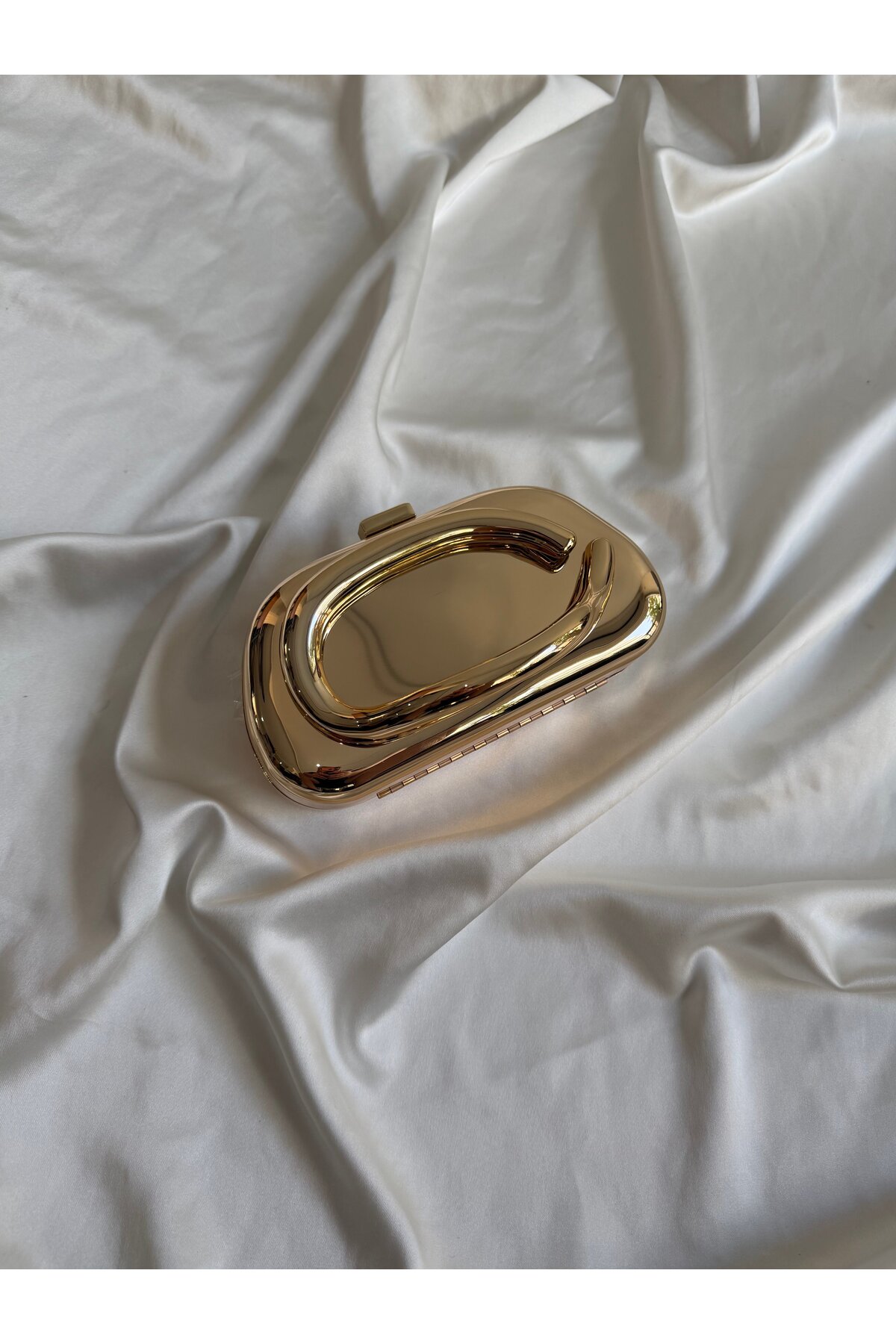 Mia Collection Yeni Babil Abiye Çanta , Düğün Çantası , Nişan Çantası Gold