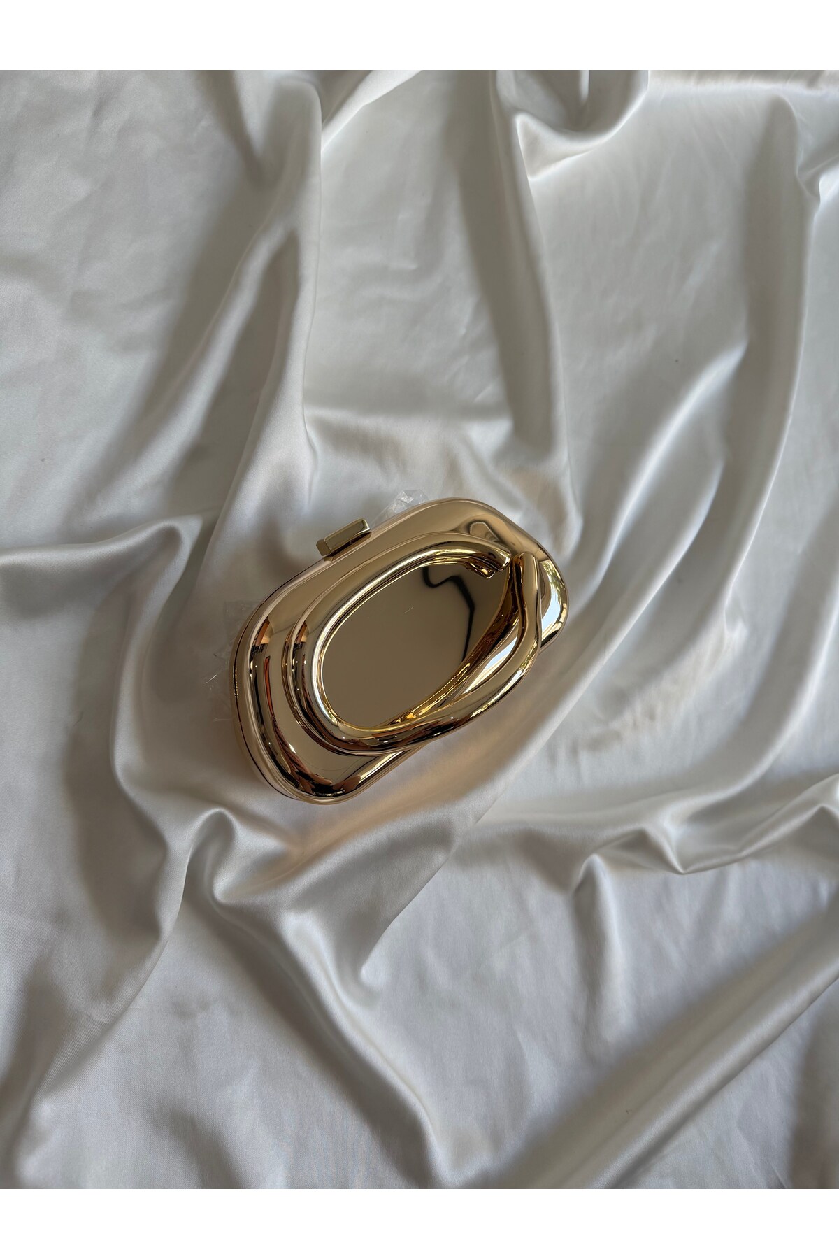 Mia Collection Yeni Babil Abiye Çanta , Düğün Çantası , Nişan Çantası Gold görsel 3