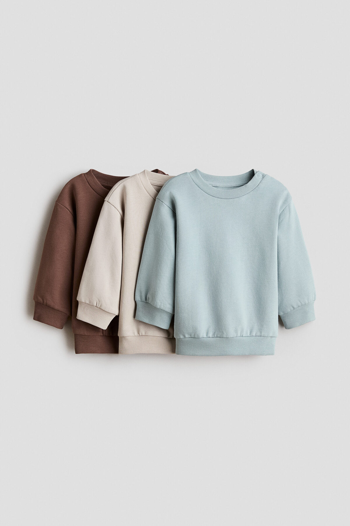 سویشرت‌های نخی سه‌تایی اچ اند ام سویشرت H&M