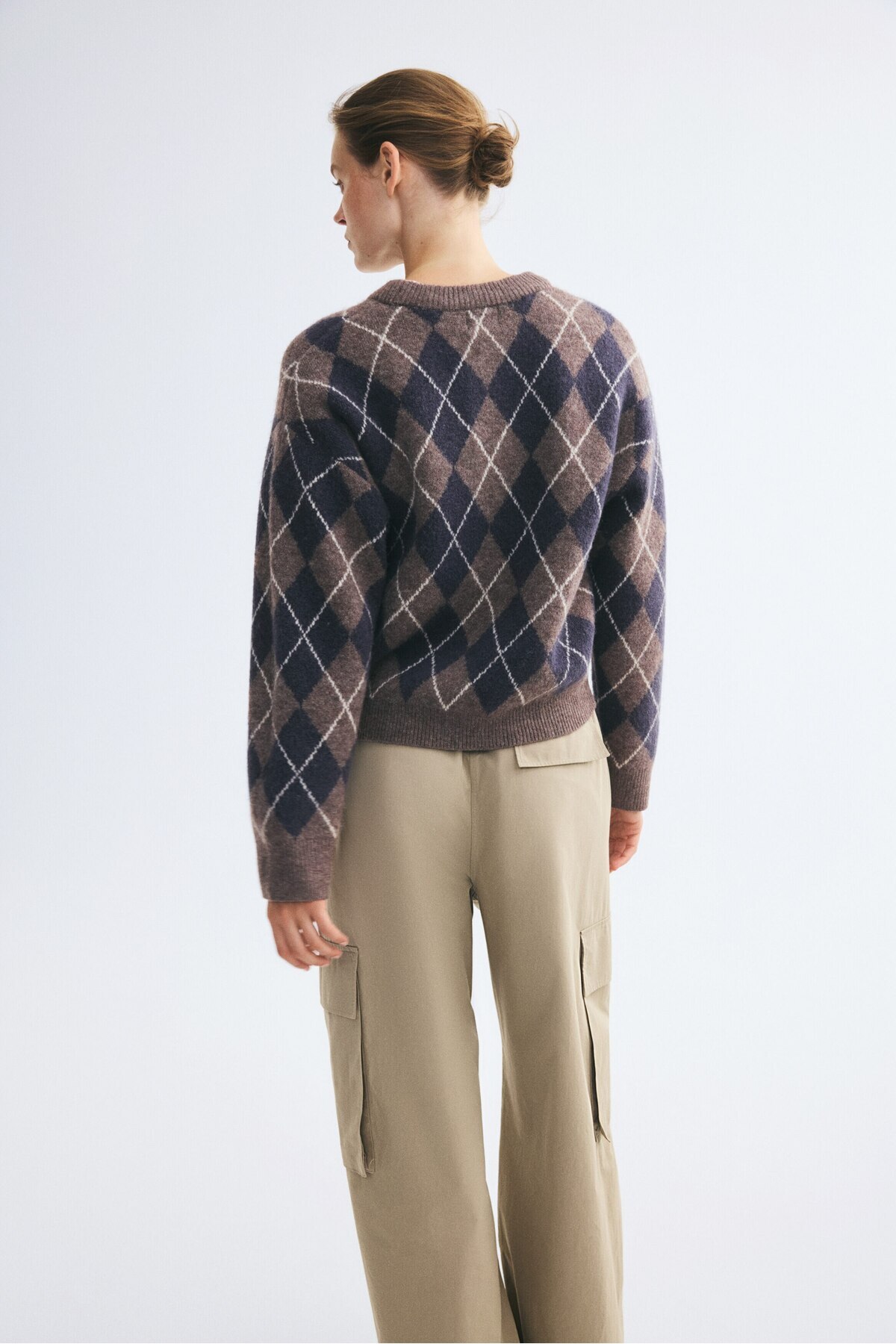 H&M Oversize Triko Kazak görsel 5