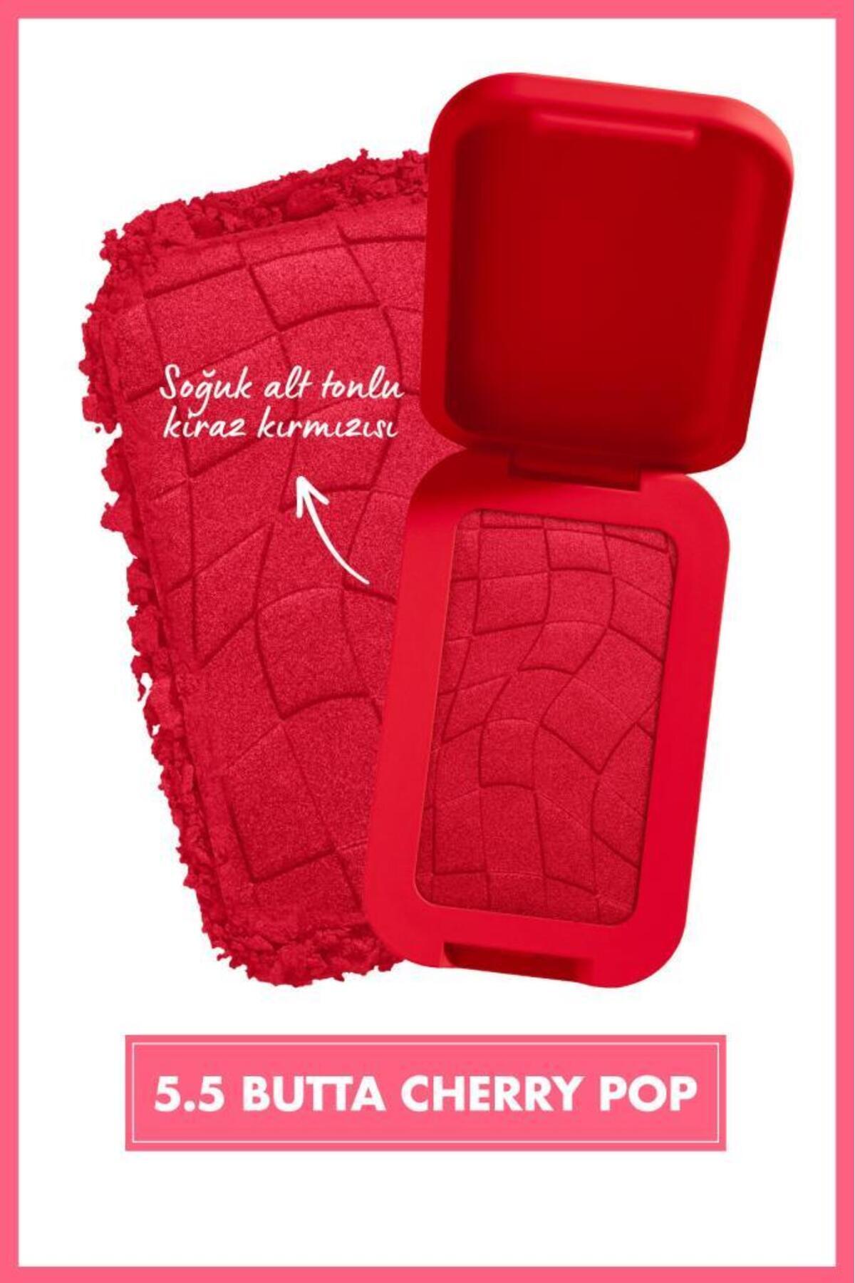 رژگونه کرمی پودری باترملت - 5.5 Butta Cherry Pop — قرمز NYXBTTRMLTBLSHST — تصویر 3 از 9