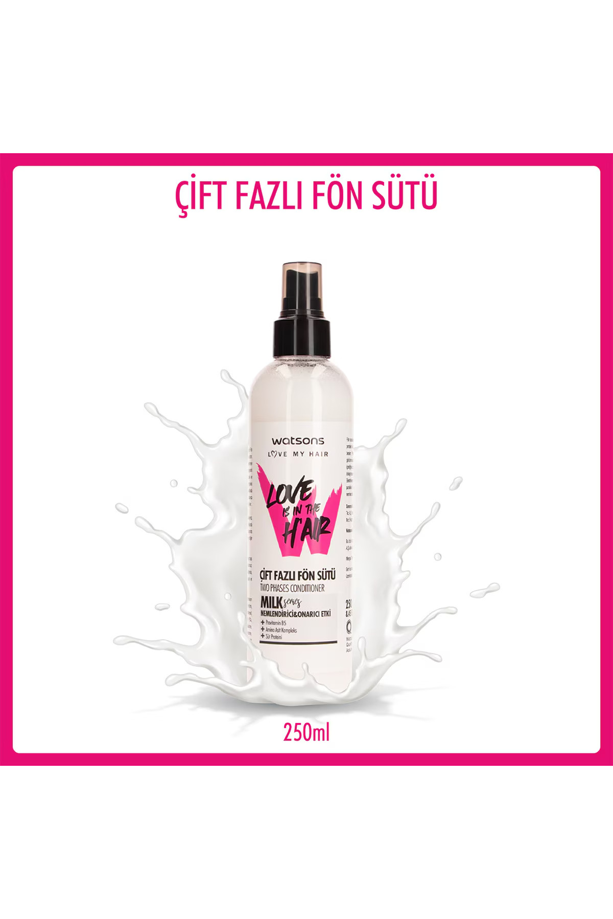 شیر حالت دهنده مو Love Is In The Hair Milk - 250 میلی لیتر × 2 عدد — 1412649X2 — تصویر 2 از 4