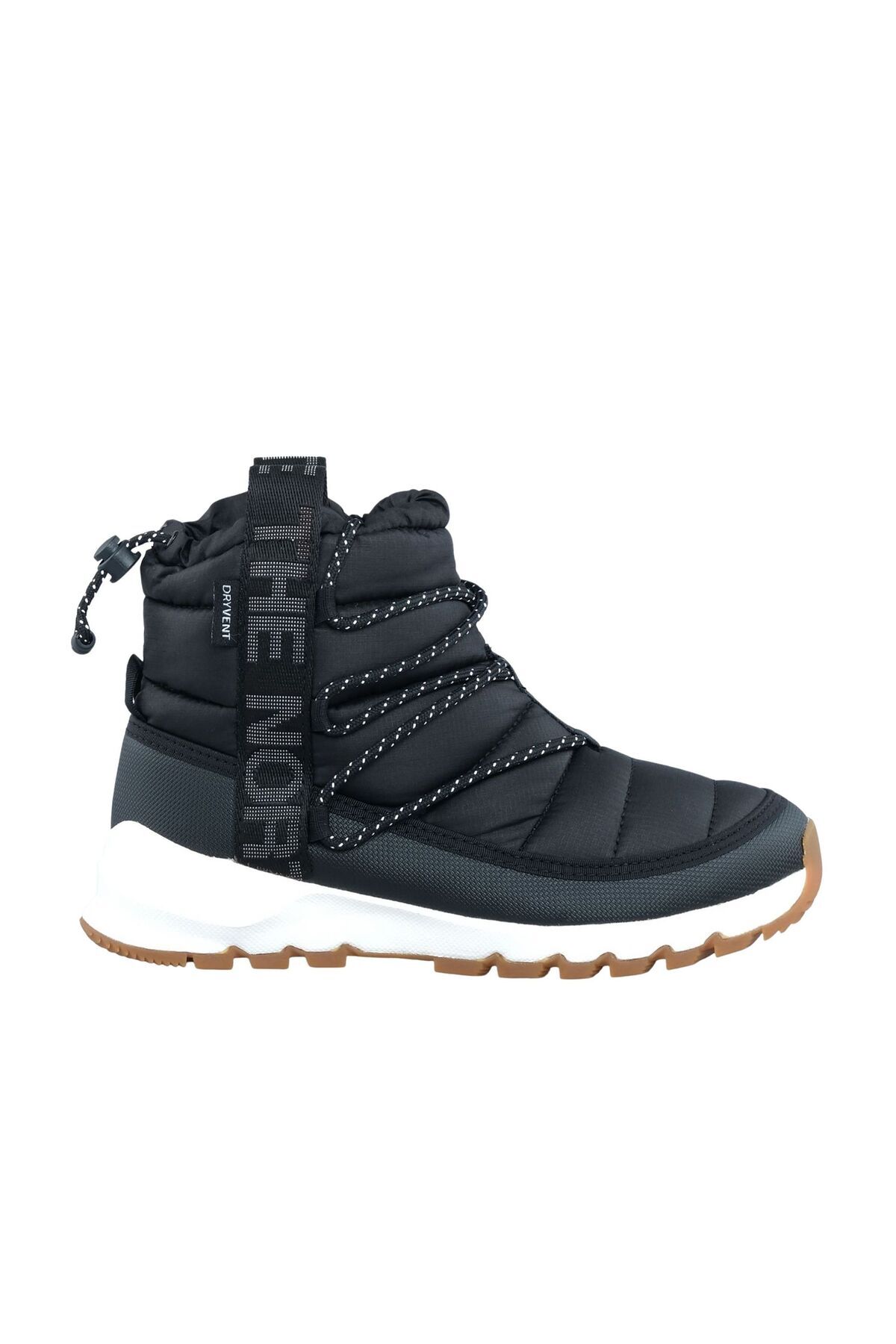 THE NORTH FACE NF0A5LWDR0G1 Kadın Siyah Thermoball Lace Up Kar Botu