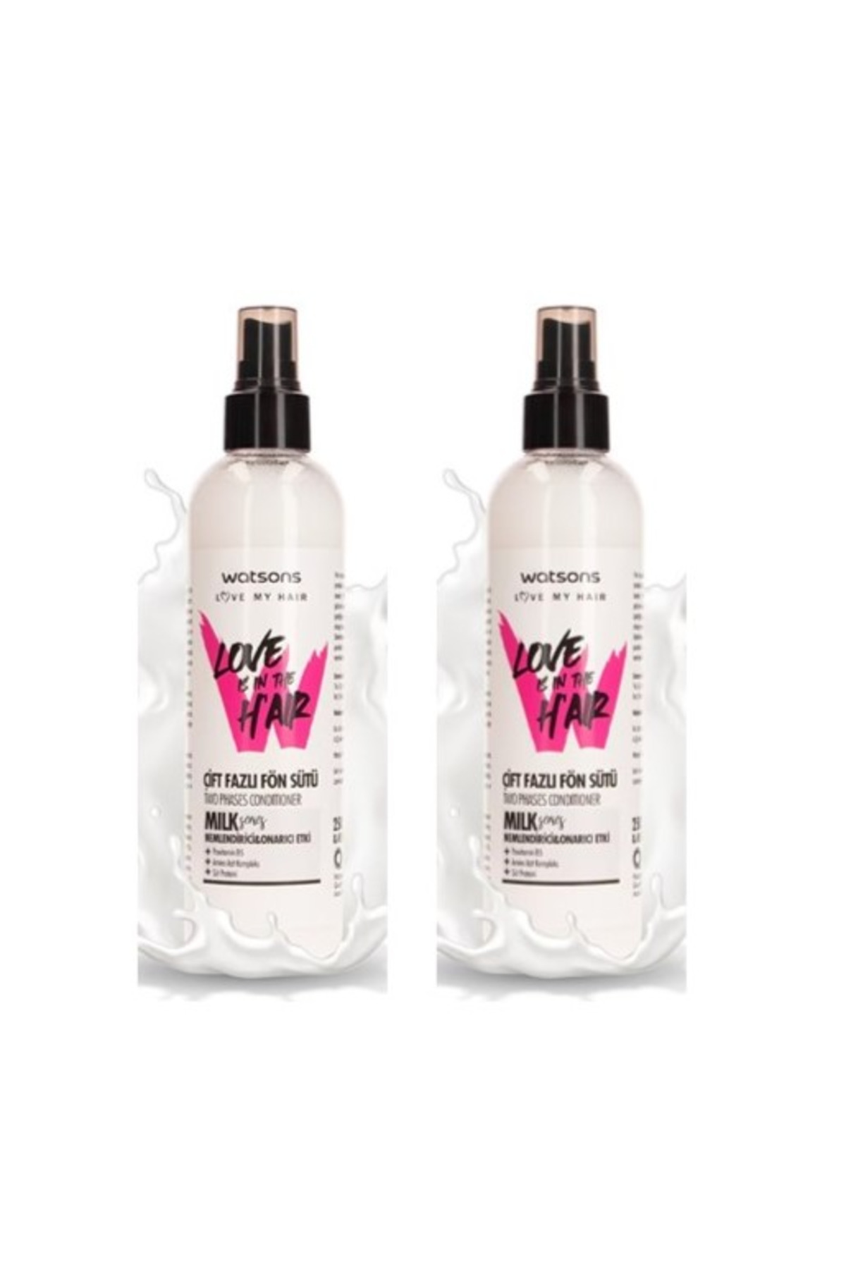 Watsons , Love Is In The Hair Milk Fön Sütü - 250 ml X 2 Adet — 1412649X2