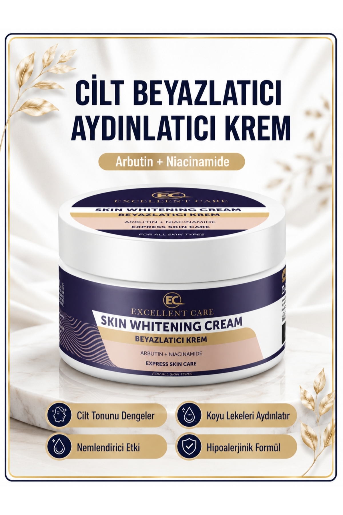 e&ç excellent care Cilt Beyazlatıcı Leke Karşıtı Krem — 100 ml care