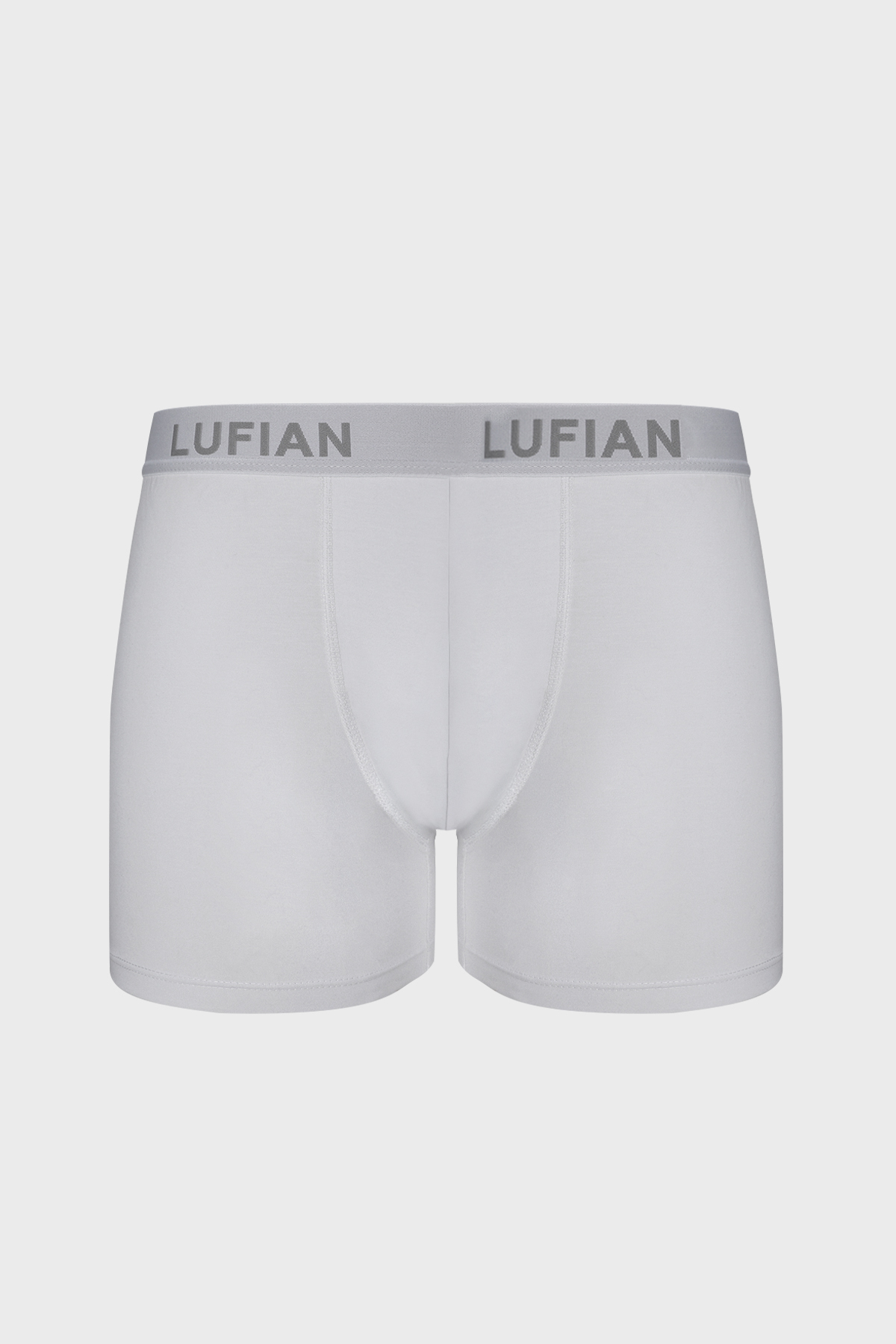 Lufian Danny Erkek Pamuklu Boxer Beyaz