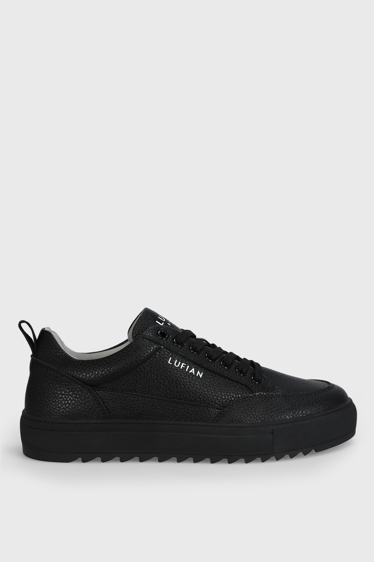 Lufian Phılıp Erkek Deri Sneaker Ayakkabı Siyah