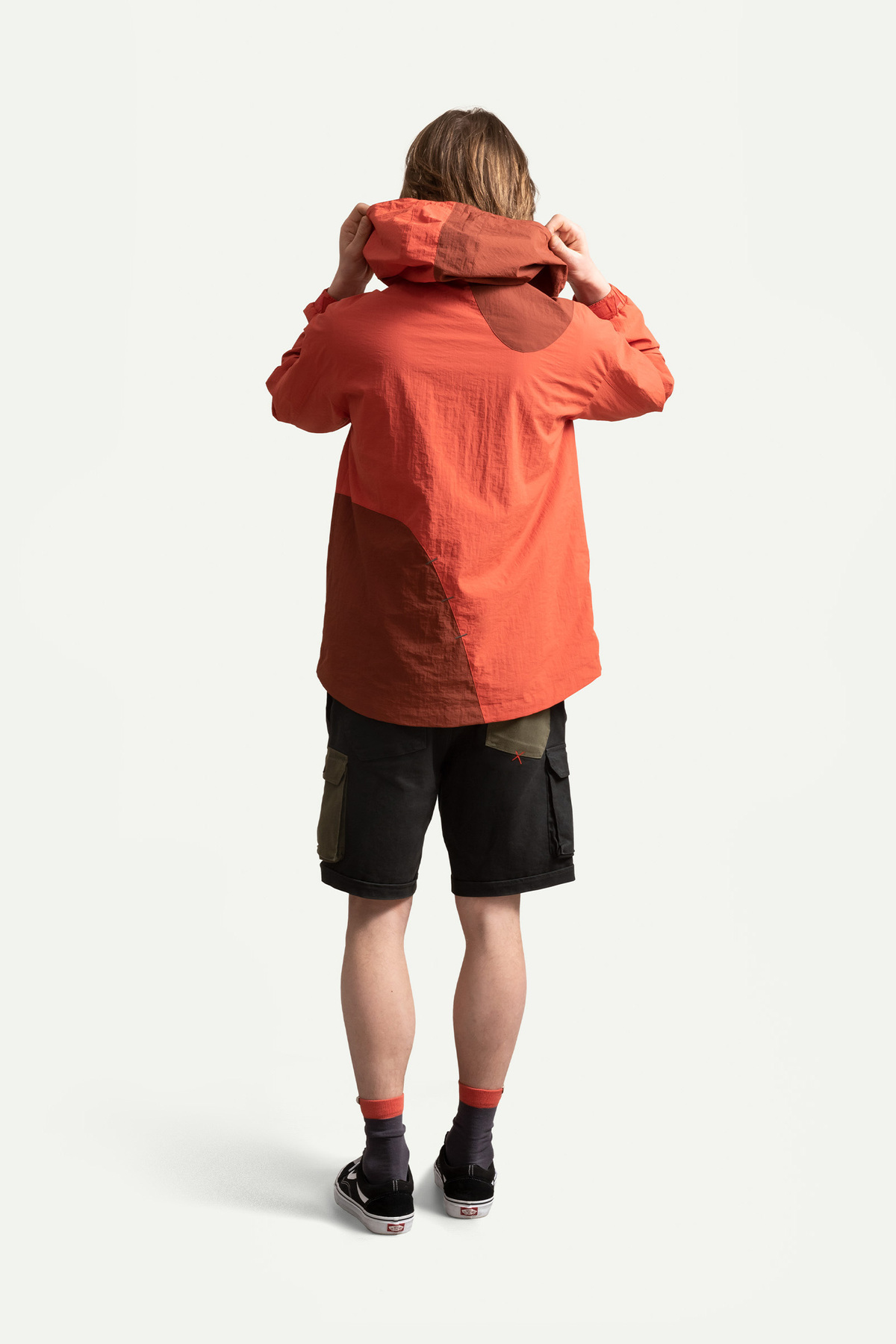 KAFT Kırmızı Unisex Rüzgarlık Ceket | (Pakaru - Coral) görsel 4