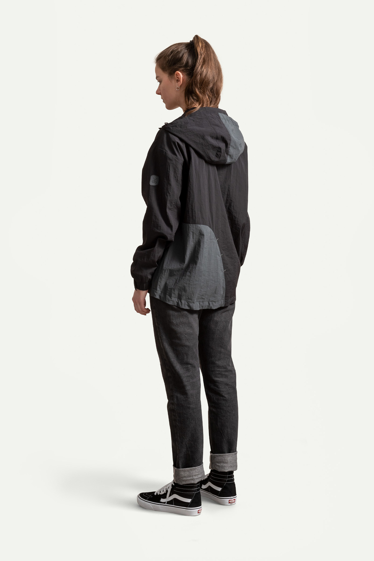 KAFT Siyah Unisex Rüzgarlık Ceket | (Pakaru - Tar) görsel 6