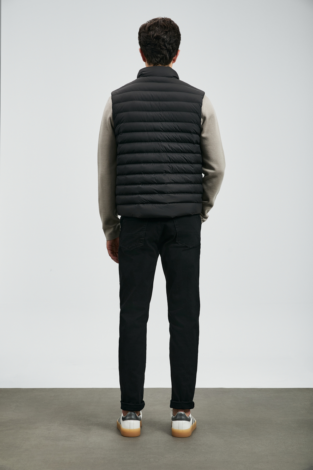 Lufian Anton Smart Jean Erkek Pantolon Slim Fit Siyah görsel 6