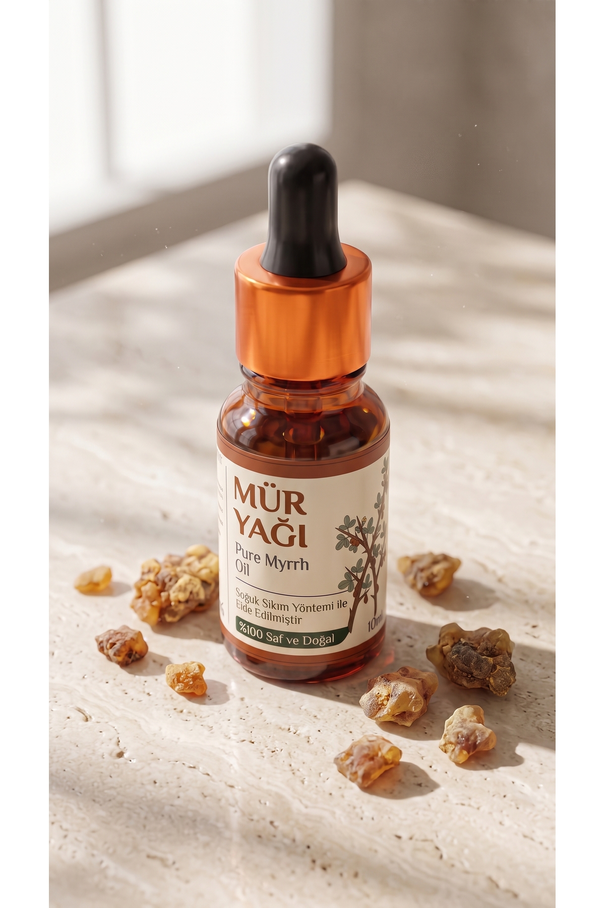 Mür Uçucu Yağı 5 ml / Mirha (Myrrh Essential Oil) — A1-mür-yağı-5ml — تصویر 5 از 8