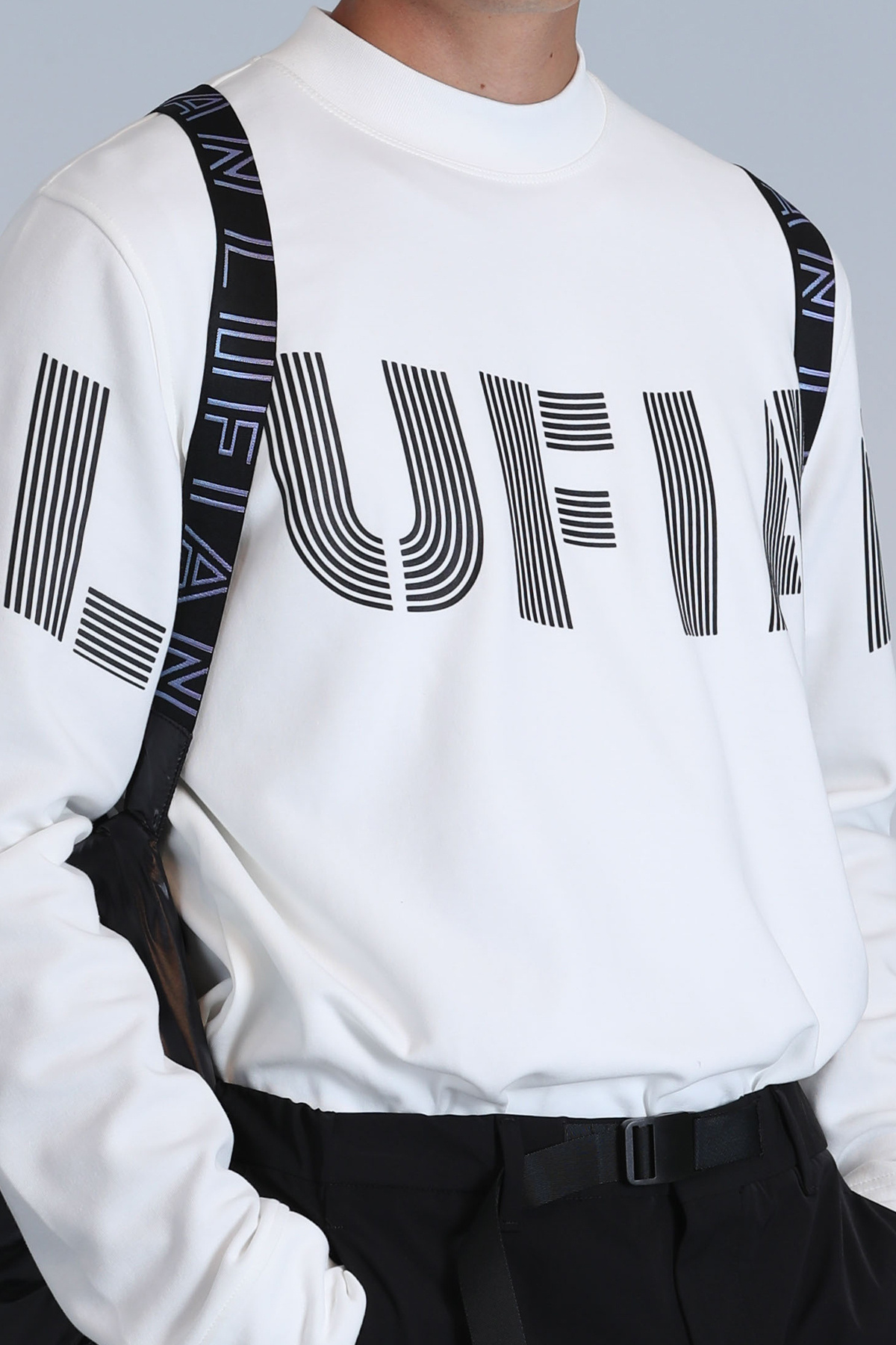 Lufian Todillo Erkek Sweatshirt Kırık Beyaz görsel 3