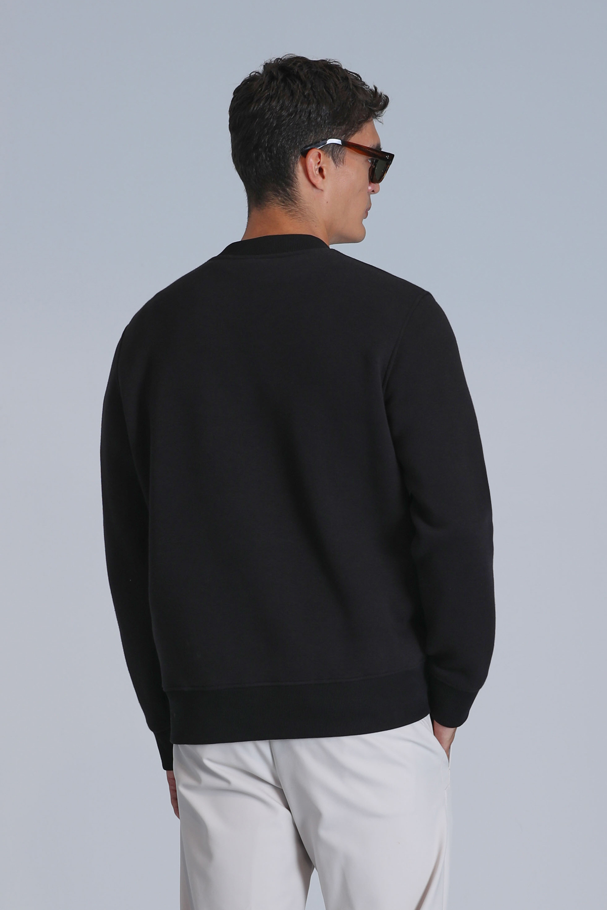 Lufian Loved Erkek Sweatshirt Siyah görsel 6