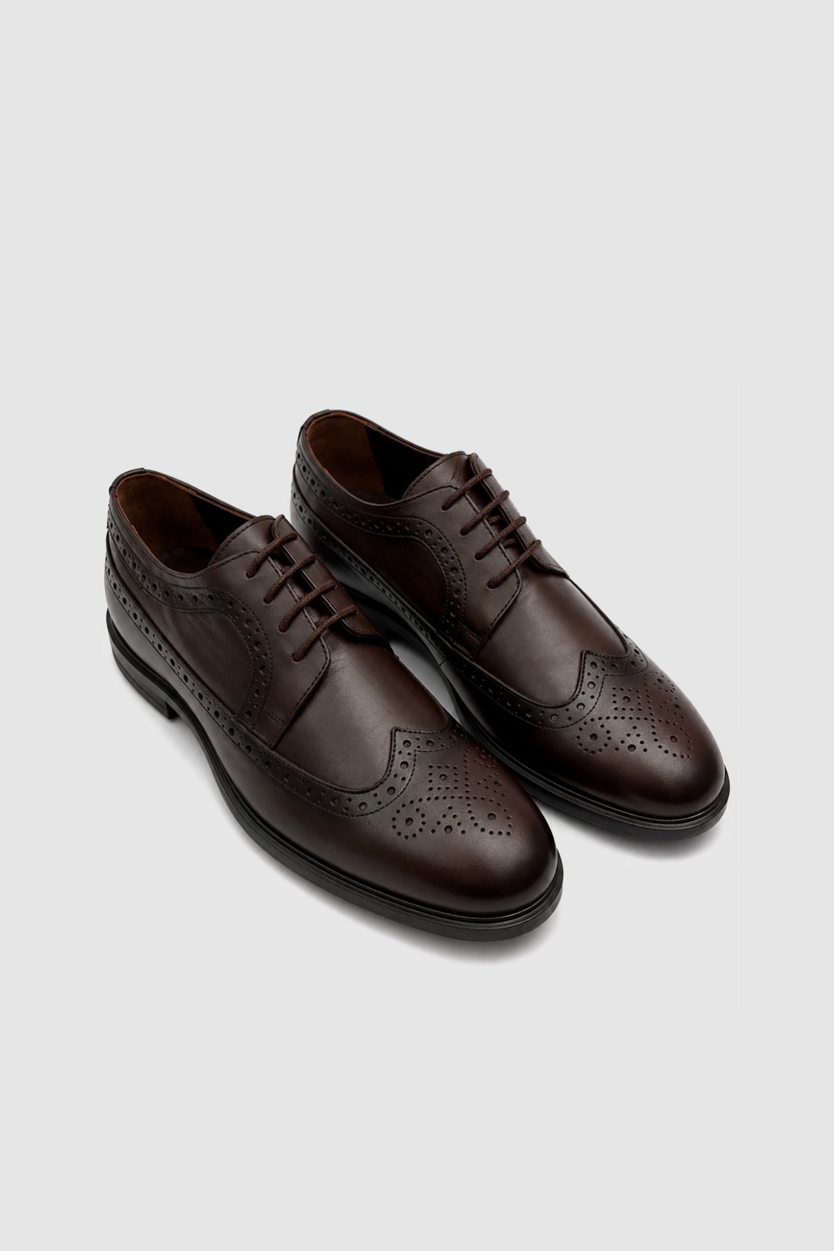 TOGO Erkek Klasik Brogue Derby Ayakkabı [TG052406] görsel 4