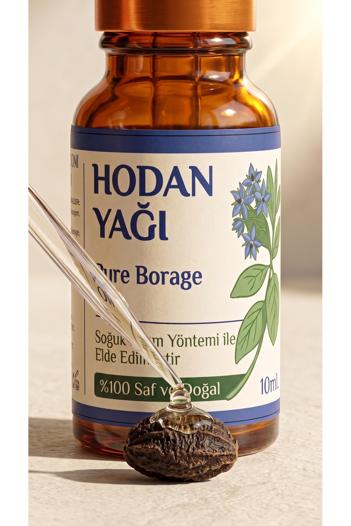 10 ml Hodan Yağı / Soğuk Sıkım / %100 Saf Ve Doğal — 10-ml-hodan-yağ — تصویر 5 از 8