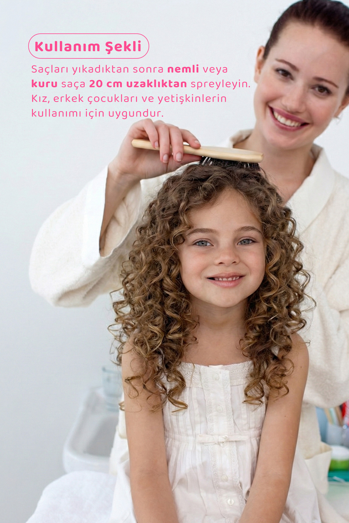 %100 Organik Vegan Kolay Saç Tarama Spreyi Çocuklar İçin Nemlendirici Lavanta Papatya Özlü 200ML — organik-vegan-kolay-tarama-spreyi — تصویر 3 از 7