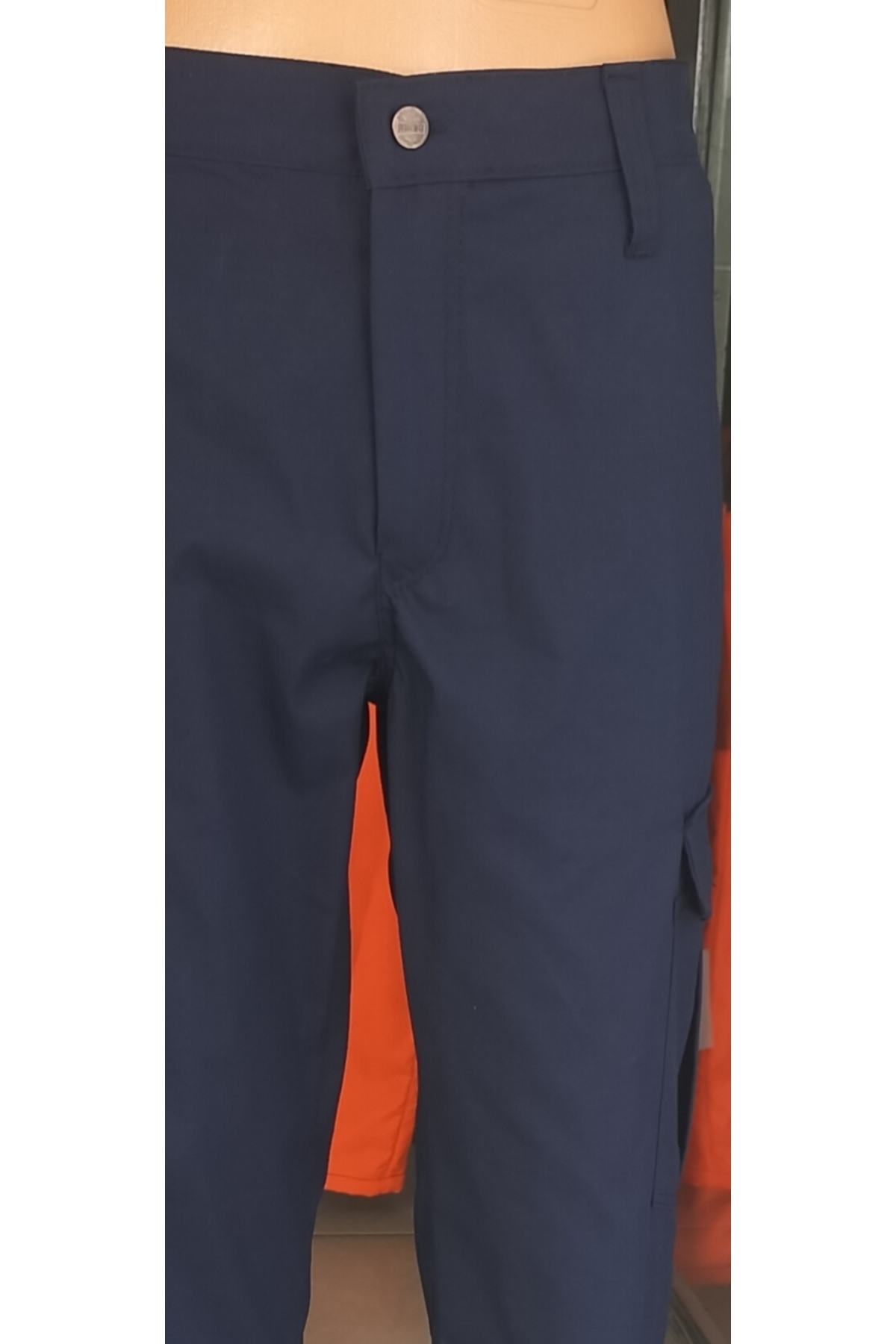 BeyzDenim jandarma ve normal giyim lacivert ripsstop kargo pantolon görsel 3