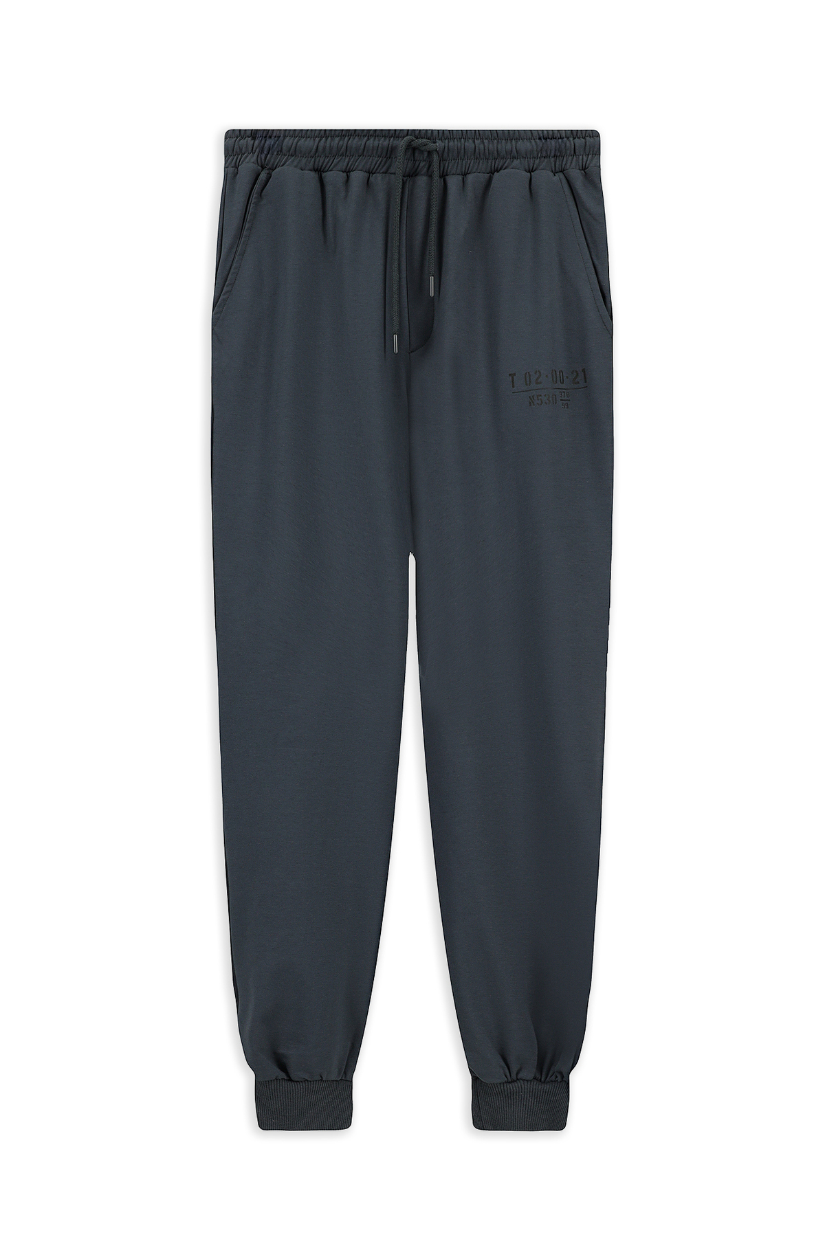Kiğılı Regular Fit Pamuklu Düz Beli Lastikli Bağcıklı Sweatpant görsel 2