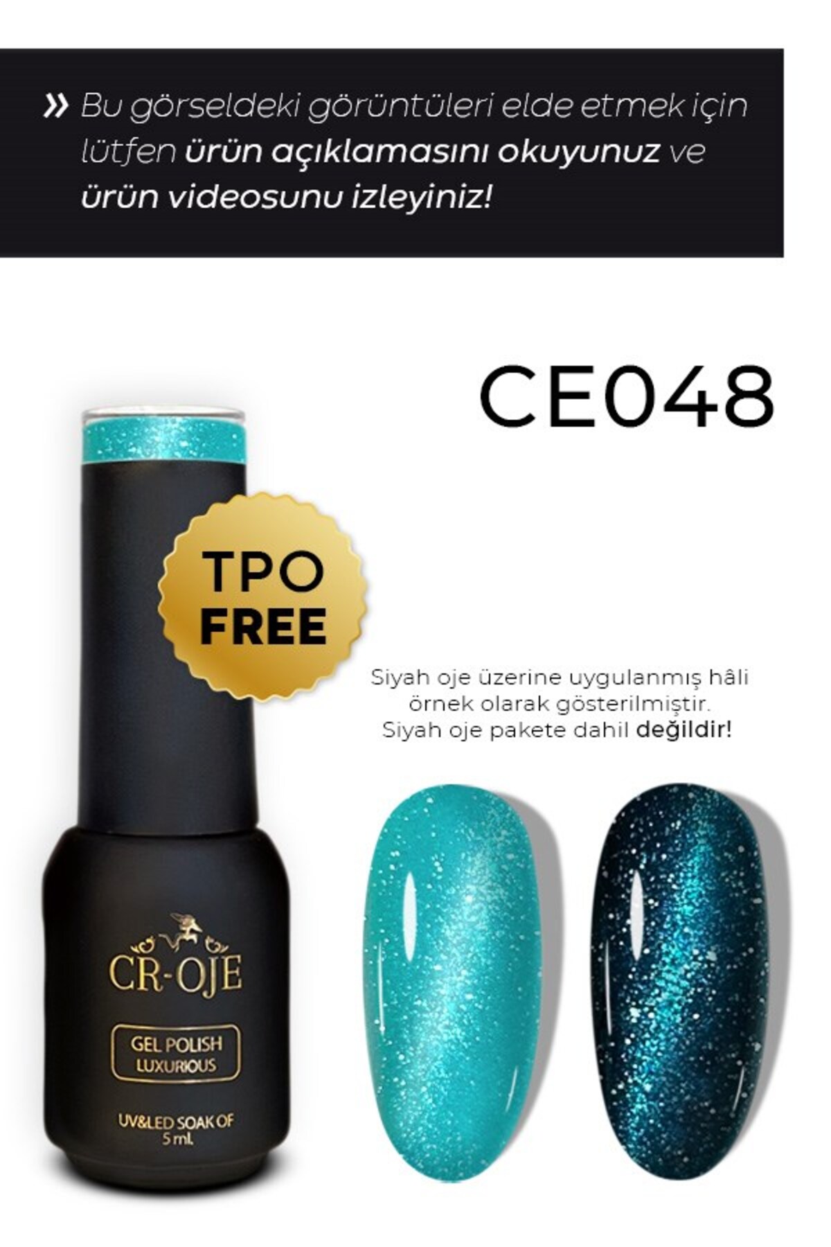 KALICI OJE 7D Cat Eye-CE048 (5 ml) — رنگارنگ cateyediscokalicioje