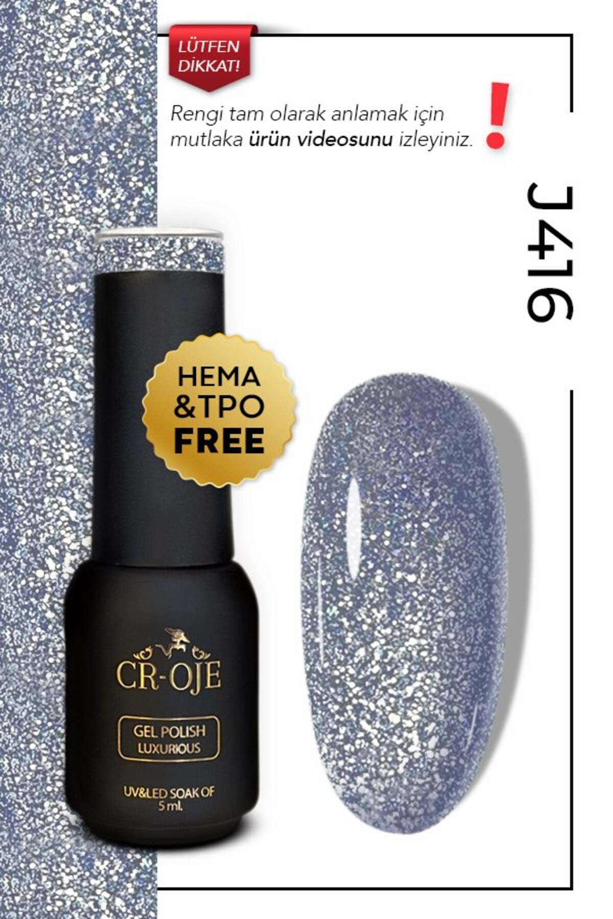 J416 - Simli Mavi (5 ml) — آبی 5mlmavikalicioje