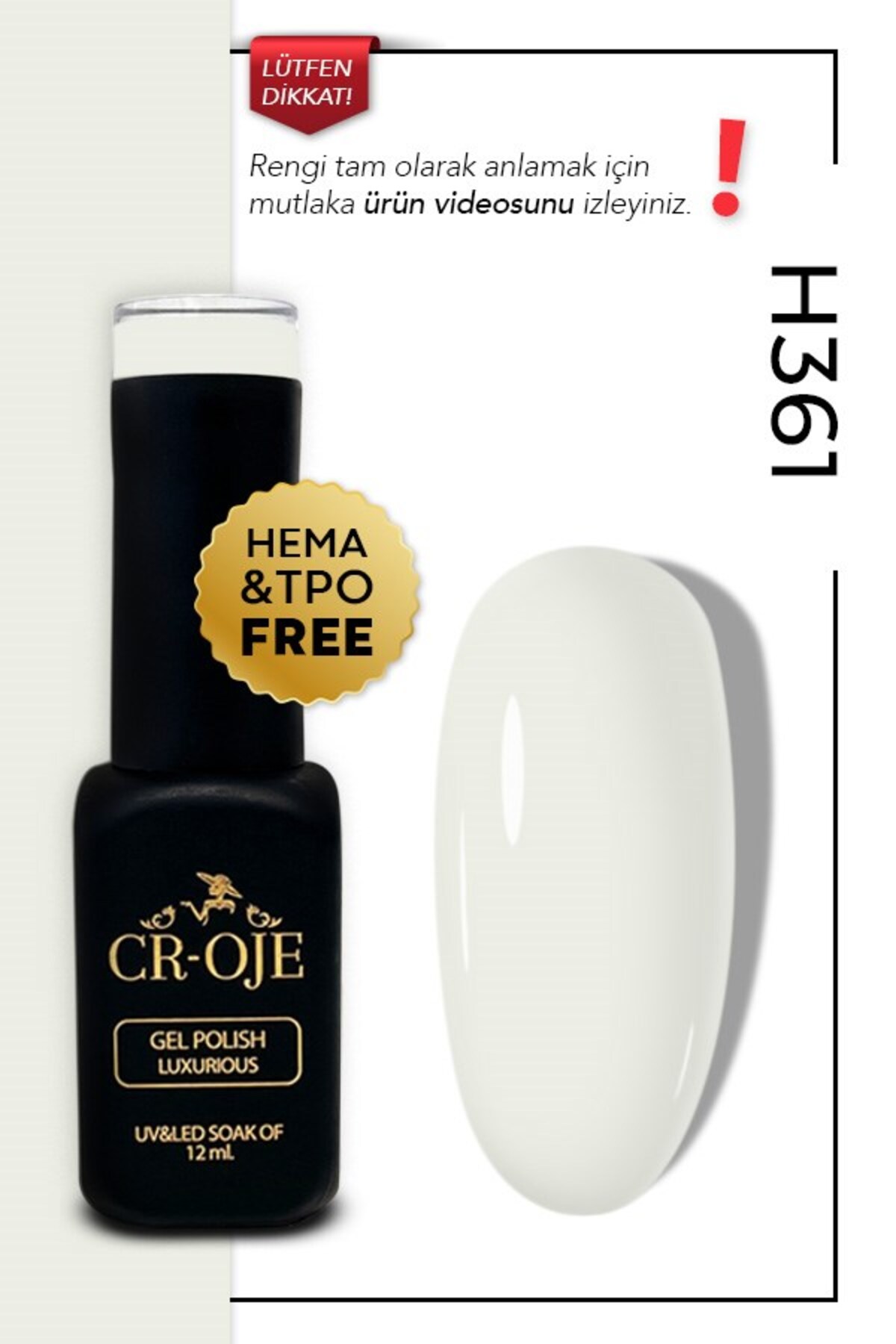 H361- Rakı Beyazı (12 ml.) — سفید French