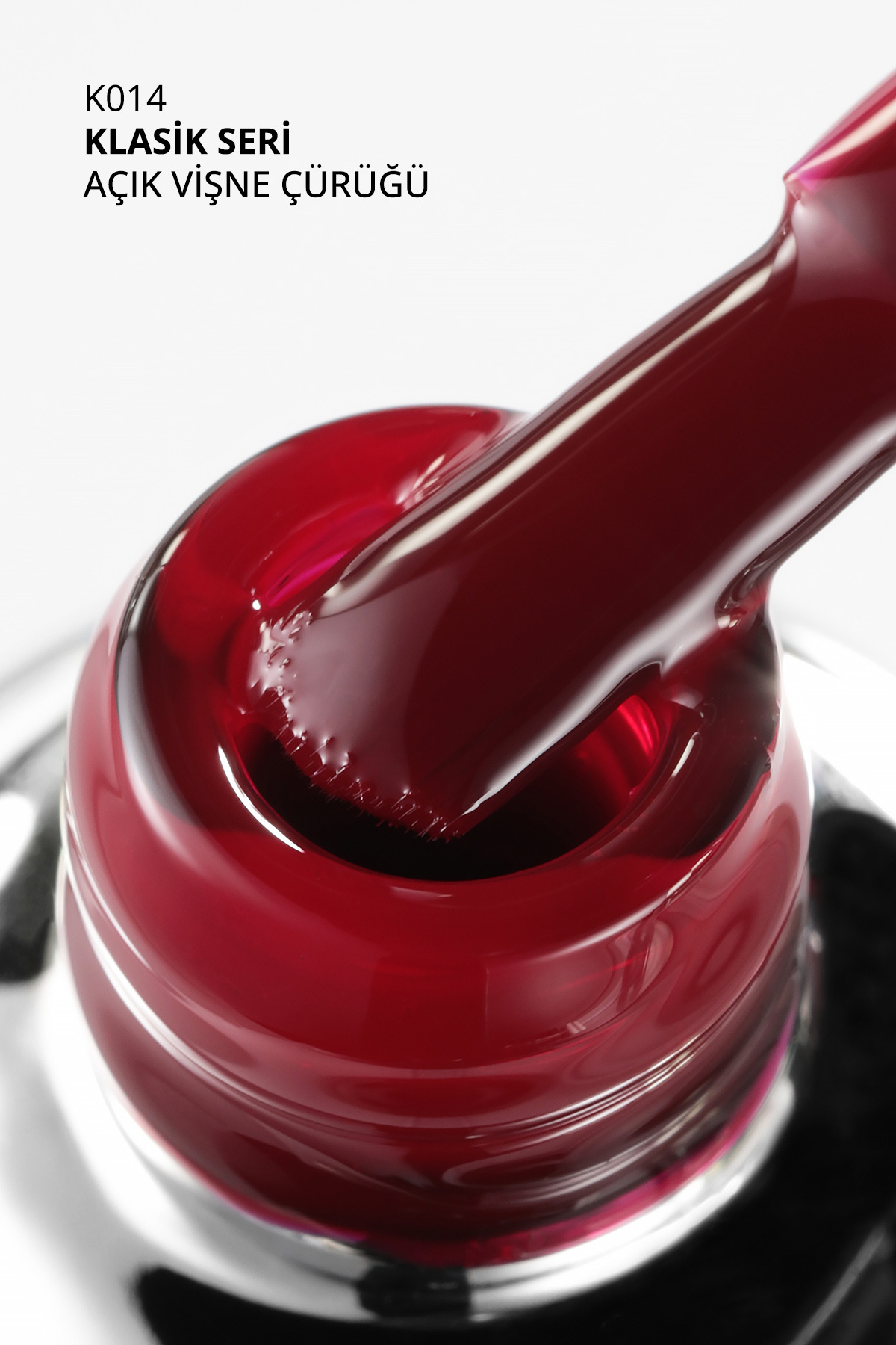 Kalıcı Oje K014, Açık Vişne Çürüğü, 4 ml, TPO- FREE — زرد 8860101A01S03K021 — تصویر 4 از 7