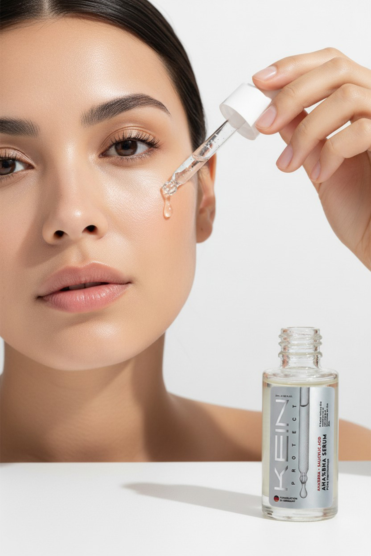 Aha & Bha Canlandırıcı,Gözenek Sıkılaştırıcı ve Nemlendirici Serum 50ml — PRTC-SRM — تصویر 3 از 7