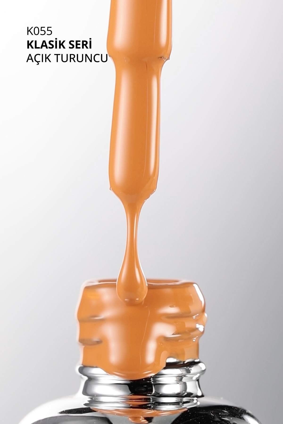 Kalıcı Oje K055, Açık Turuncu, 4 ml — نارنجی 8860101A01S01K055 — تصویر 6 از 7