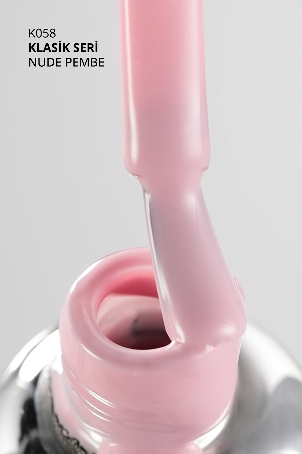 Kalıcı Oje K058, Nude Pembe, 4 ml — صورتی 8860101A01S01K086 — تصویر 8 از 8