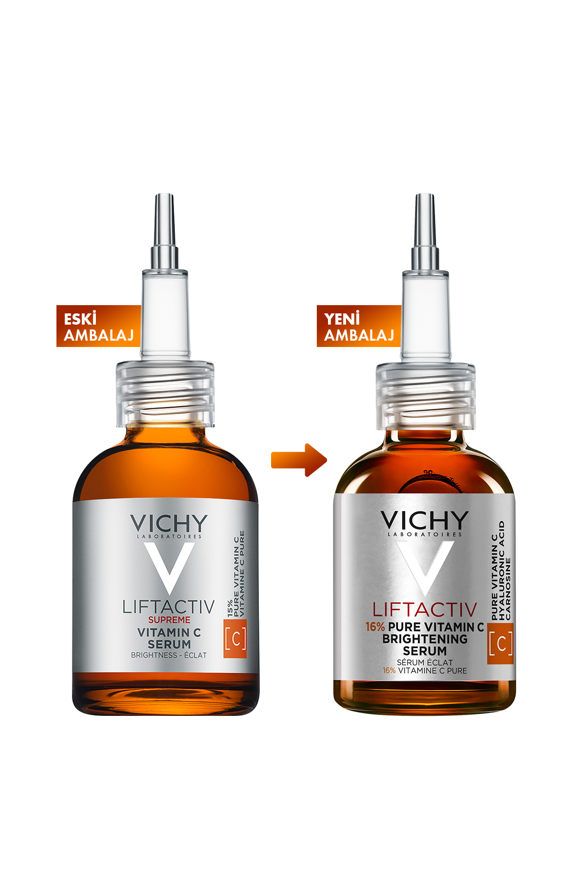 Liftactiv Supreme Tüm Cilt Tipleri İçin %16 Saf C Vitamini İçeren Aydınlatıcı Antioksidan Serum 20ml — 3337875796583 — تصویر 2 از 8
