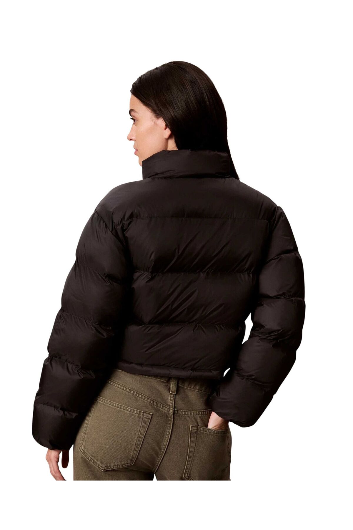 Calvin Klein ESSENTIAL MW CROP PUFFER görsel 4