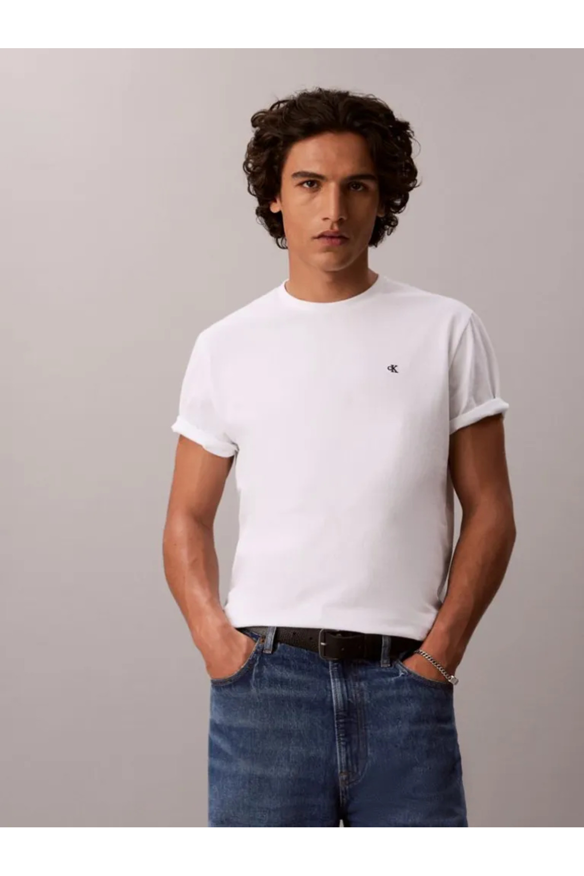 تیشرتمردانهCalvin Kleinسفید
