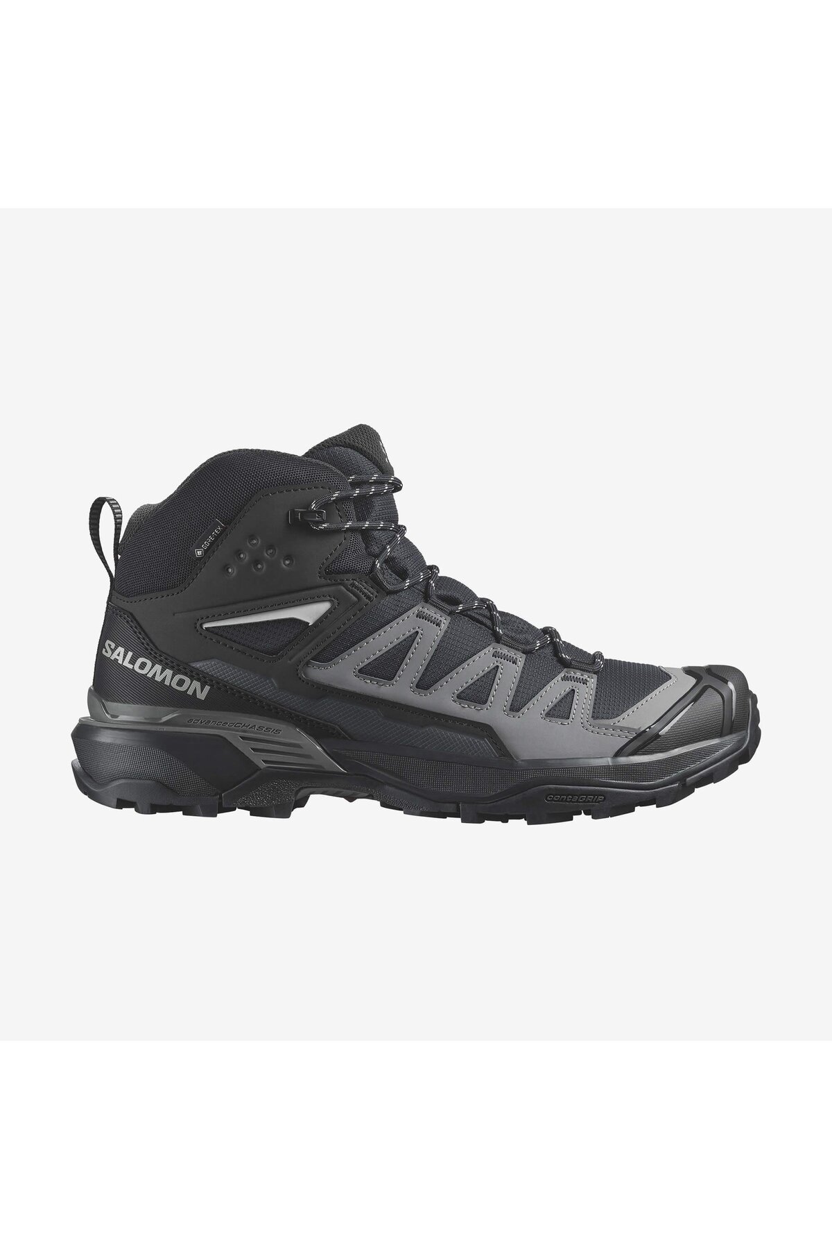 چکمه کوهنوردی مردانه گورتکس® مدل X-Ultra 360 Mid GTX، رنگ خاکستری دودی سالومون کفش بیرونی Salomon