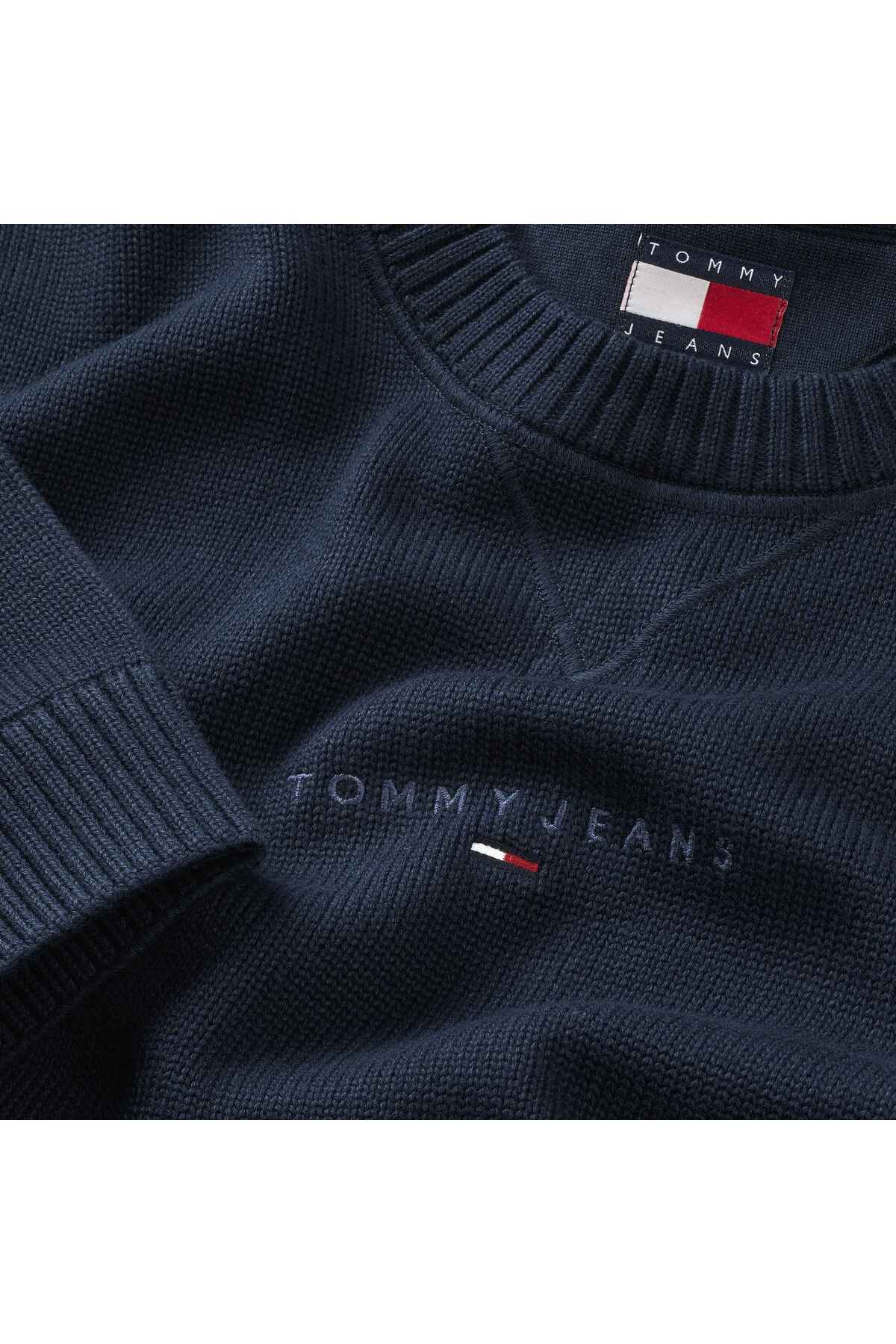 Tommy Hilfiger TJM Slim Mavi Kazak görsel 2