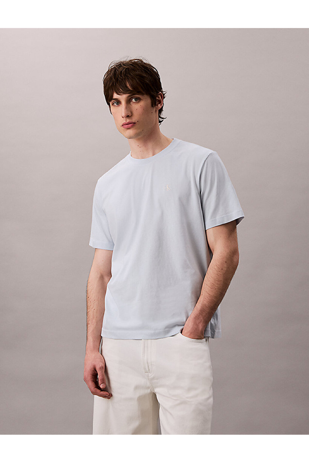 تیشرتمردانهCalvin Kleinآبی
